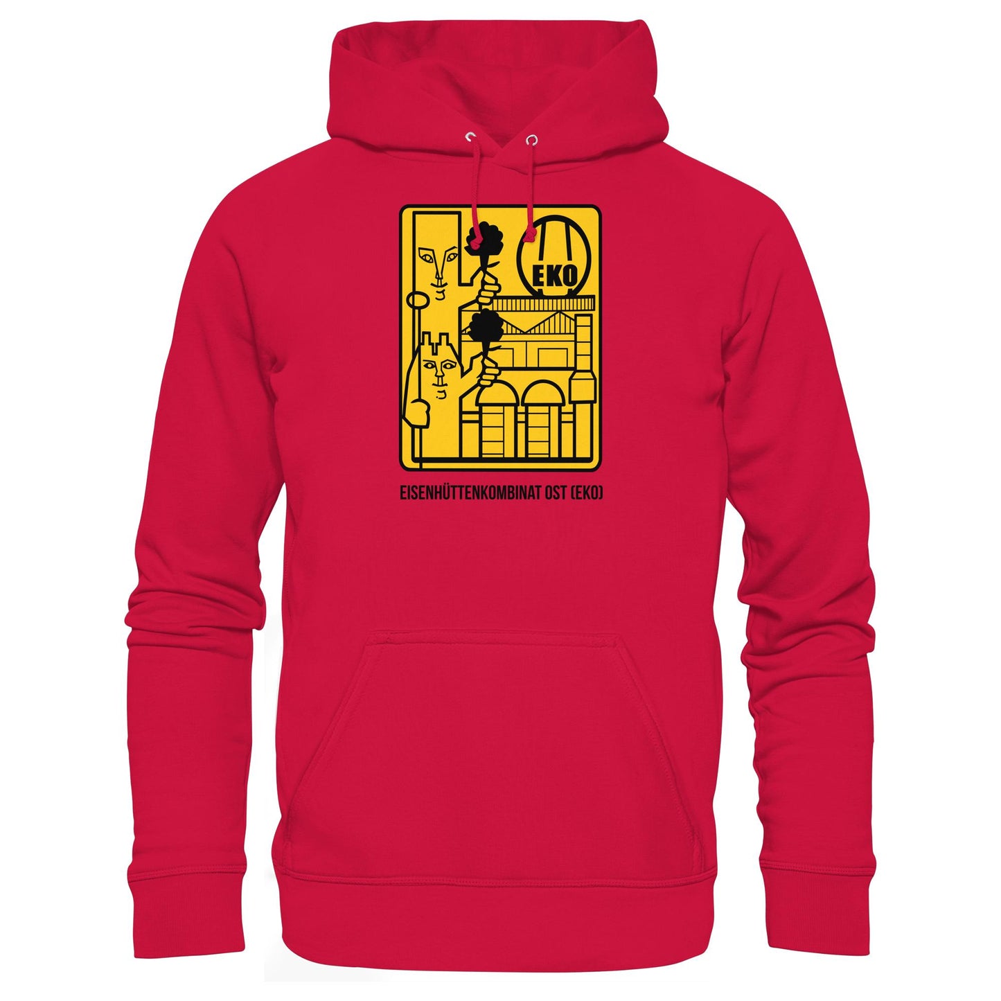 DDR Ostalgie Kapuze / Hoodie Unisex • EISENHÜTTENKOMBINAT OST (EKO)