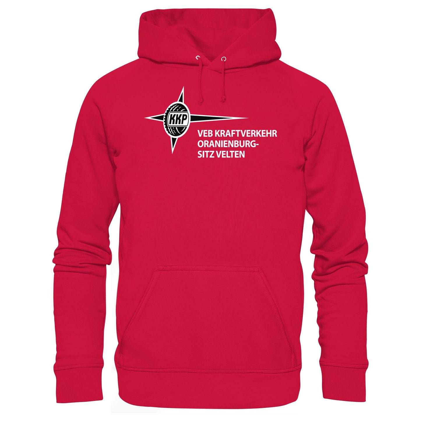 DDR Ostalgie Kapuze / Hoodie Unisex • VEB KRAFTVERKEHR ORANIENBURG