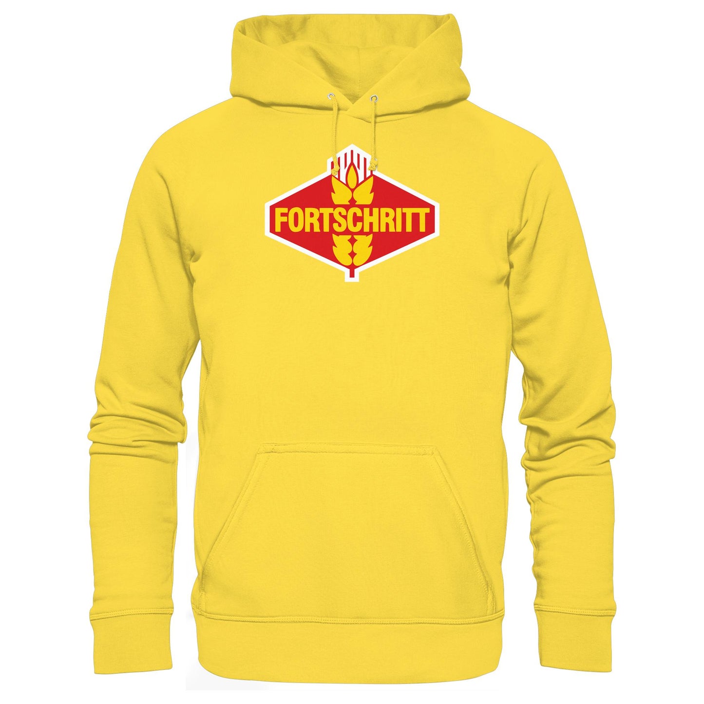 DDR Ostalgie Kapuze / Hoodie Unisex • FORTSCHRITT LANDMASCHINEN