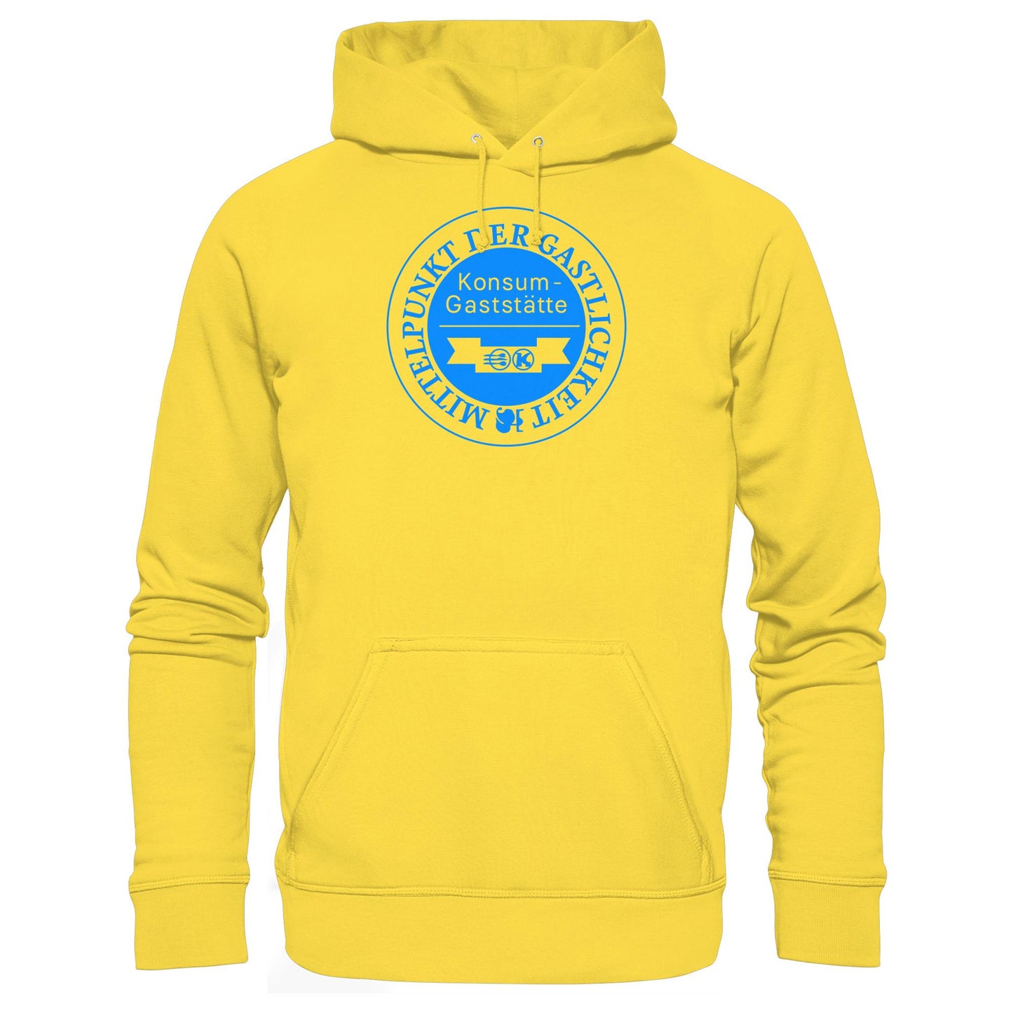 DDR Ostalgie Kapuze / Hoodie Unisex • KONSUM GASTSTÄTTE