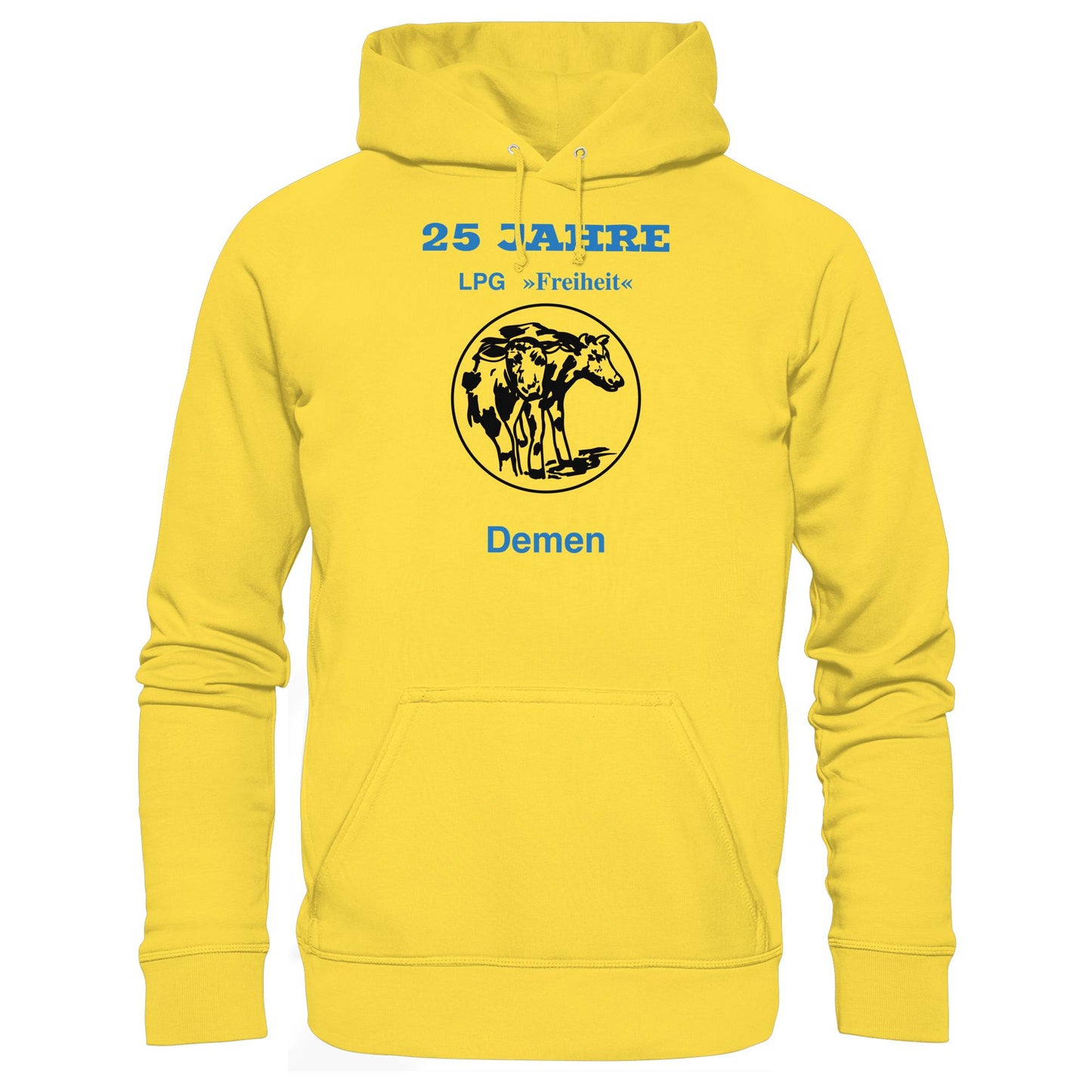 DDR Ostalgie Kapuze / Hoodie Unisex • LPG FREIHEIT DEMEN (ORIGINAL WIMPEL)