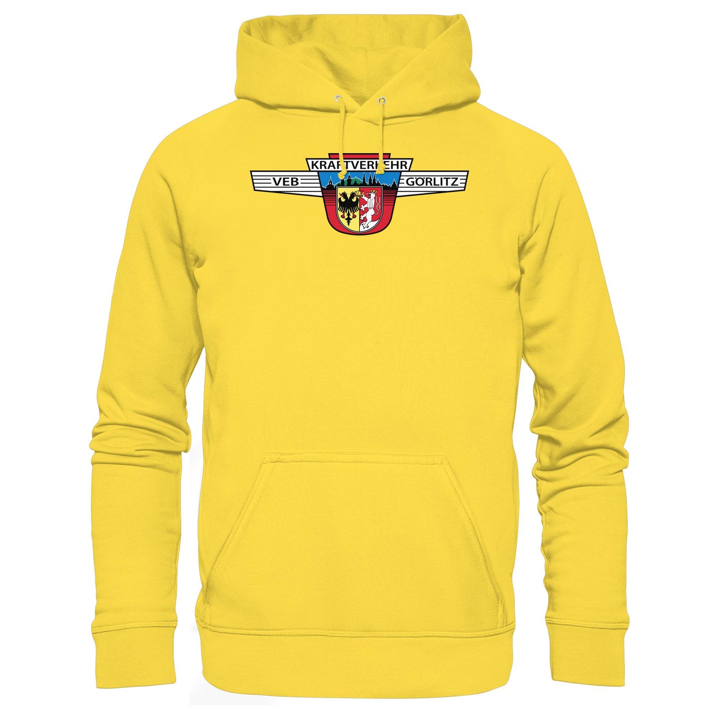 DDR Ostalgie Kapuze / Hoodie Unisex • VEB KRAFTVERKEHR GÖRLITZ