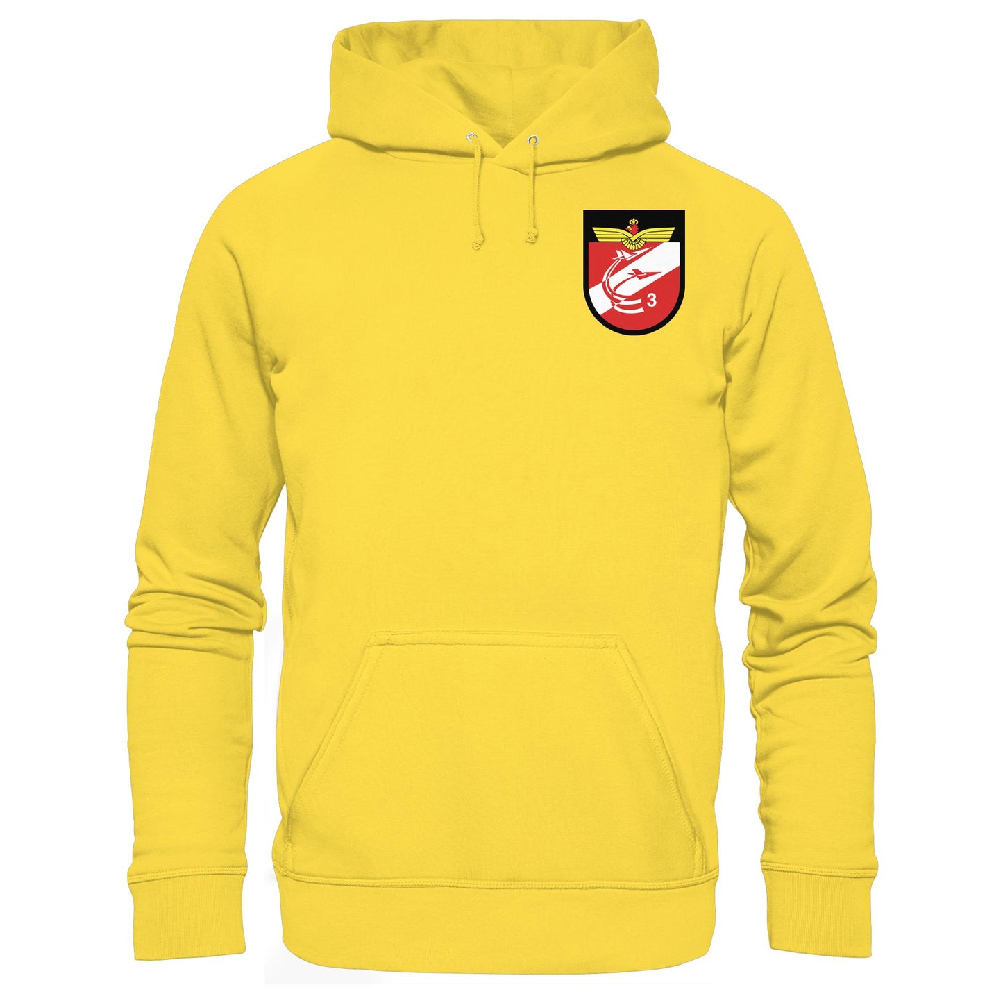 DDR Ostalgie Kapuze / Hoodie Unisex • NVA EMBLEM - JAGDGESCHWADER 3