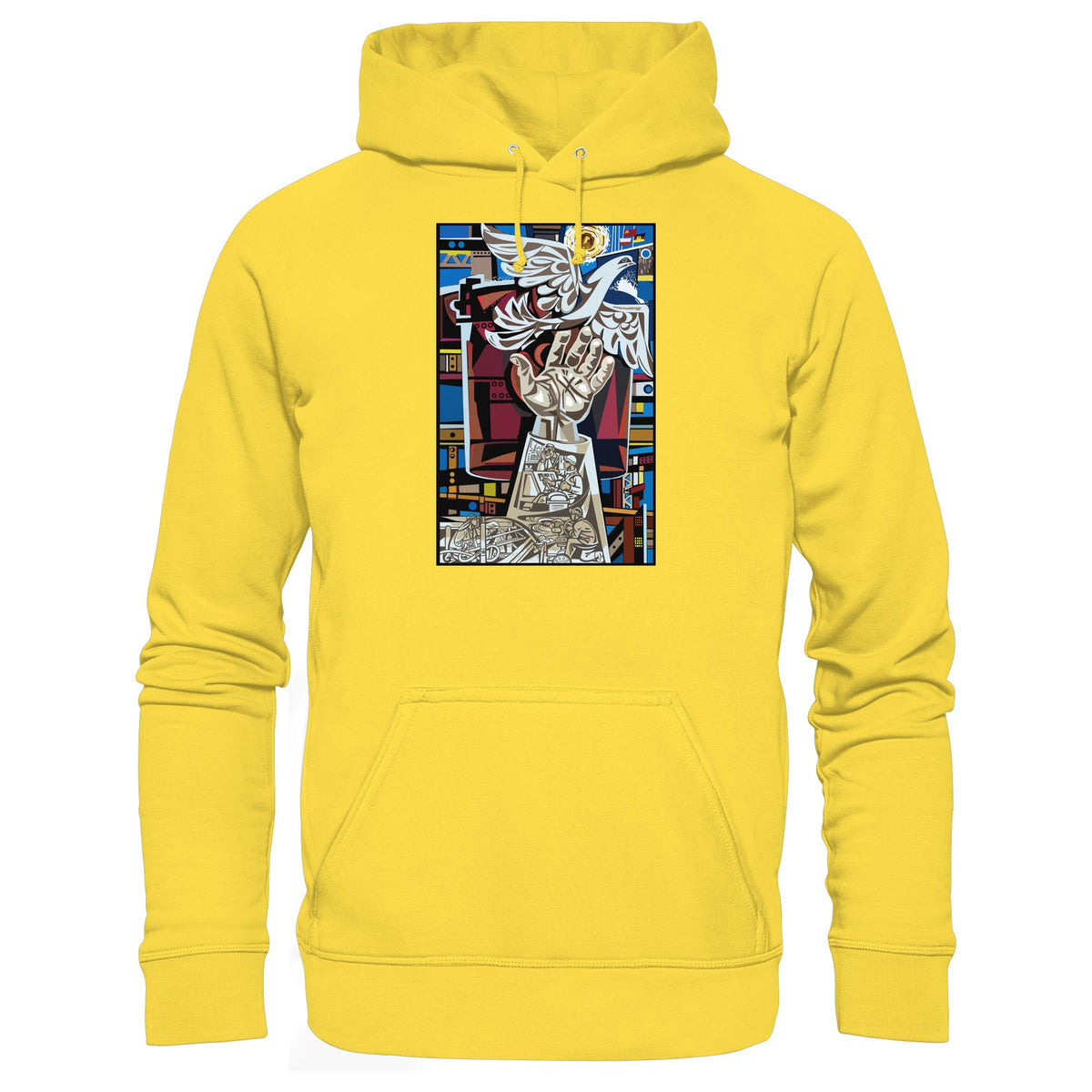 DDR Ostalgie Kapuze / Hoodie Unisex • WALTER WOMACKA - MOSAIK MAGISTRALE EISENHÜTTENSTADT (1965)