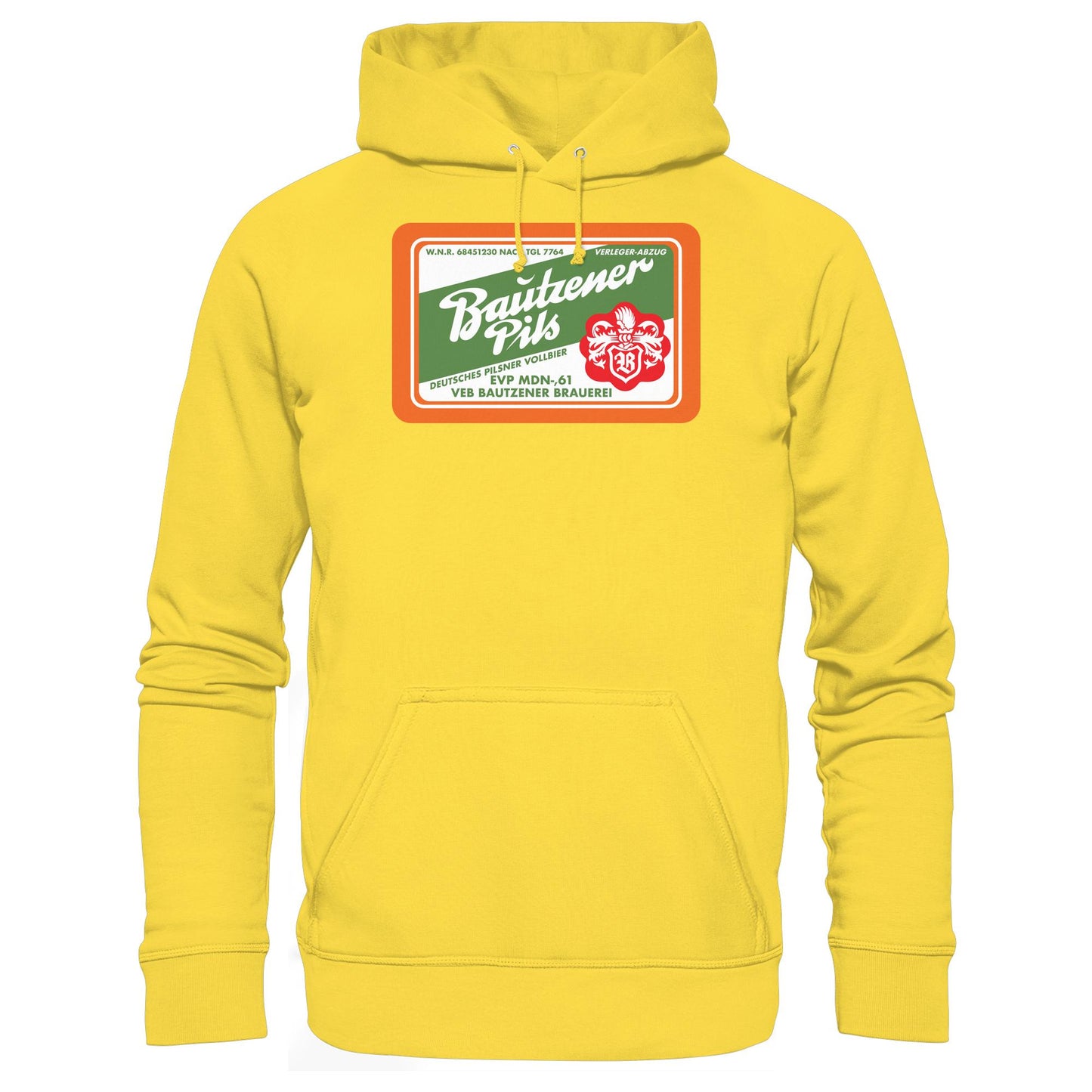 DDR Ostalgie Kapuze / Hoodie Unisex • VEB BAUTZENER BRAUEREI