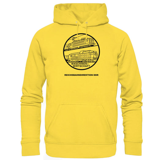MASCHINENWIRTSCHAFT DR | DDR Ostalgie Kapuze / Hoodie Unisex