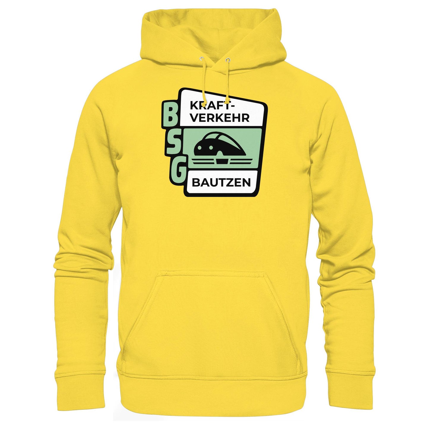 DDR Ostalgie Kapuze / Hoodie Unisex • BSG KRAFTVERKEHR BAUTZEN
