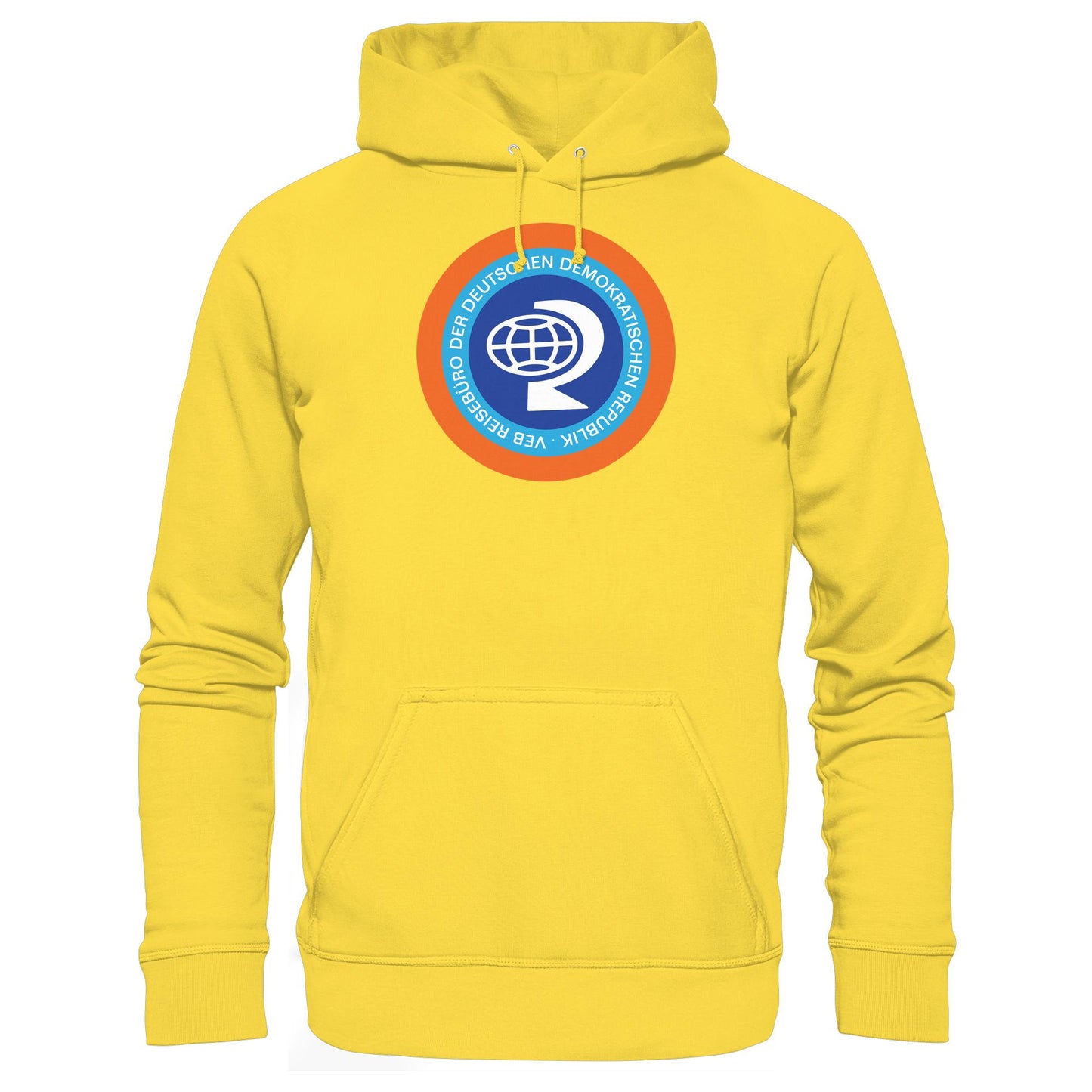 DDR Ostalgie Kapuze / Hoodie Unisex • VEB REISEBÜRO DER DDR