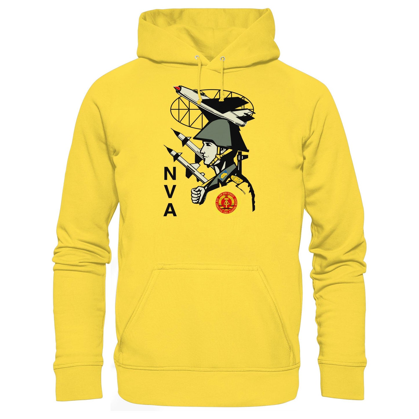 DDR Ostalgie Kapuze / Hoodie Unisex • NVA - WERBEPLAKAT (ORIGINAL)
