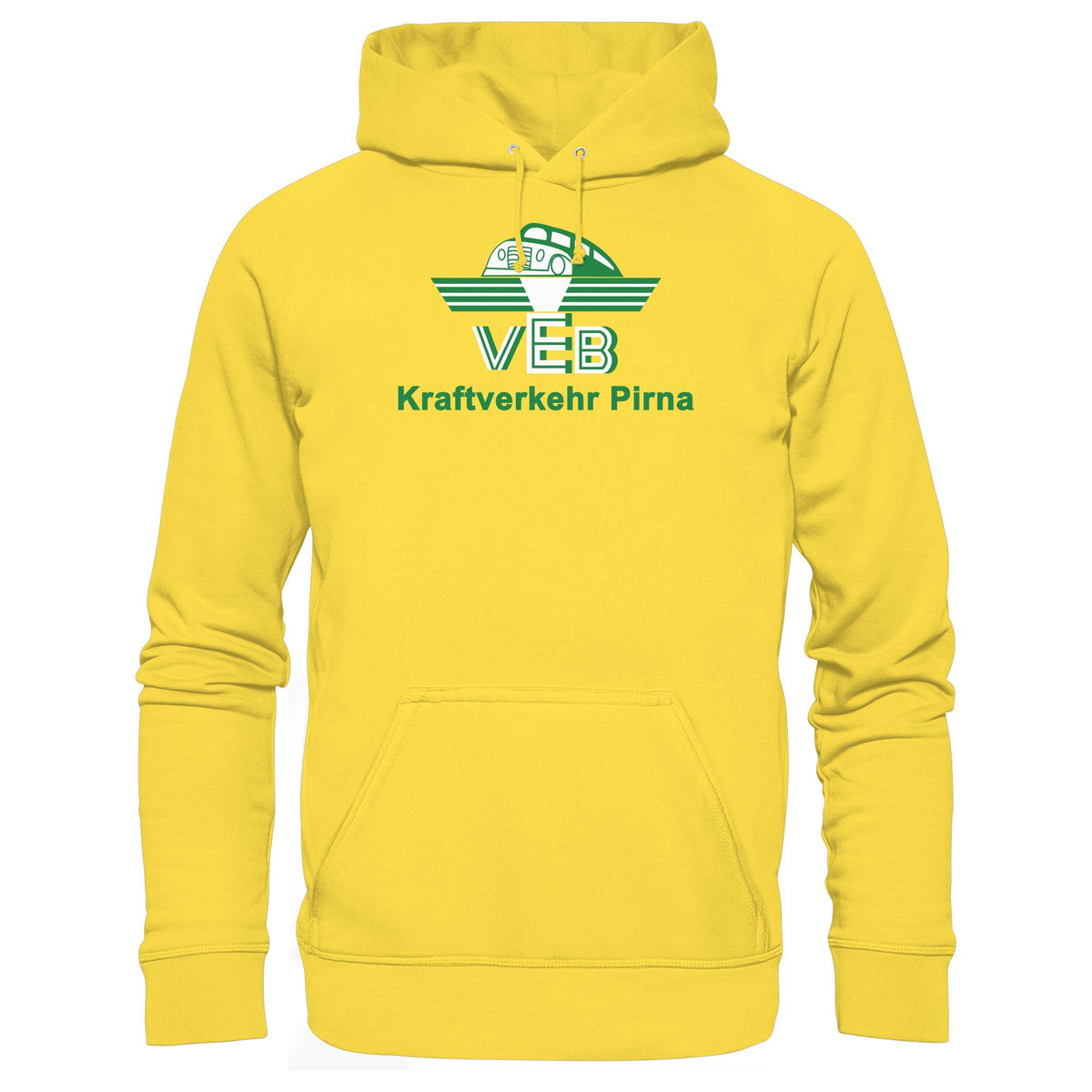 DDR Ostalgie Kapuze / Hoodie Unisex • VEB KRAFTVERKEHR PIRNA