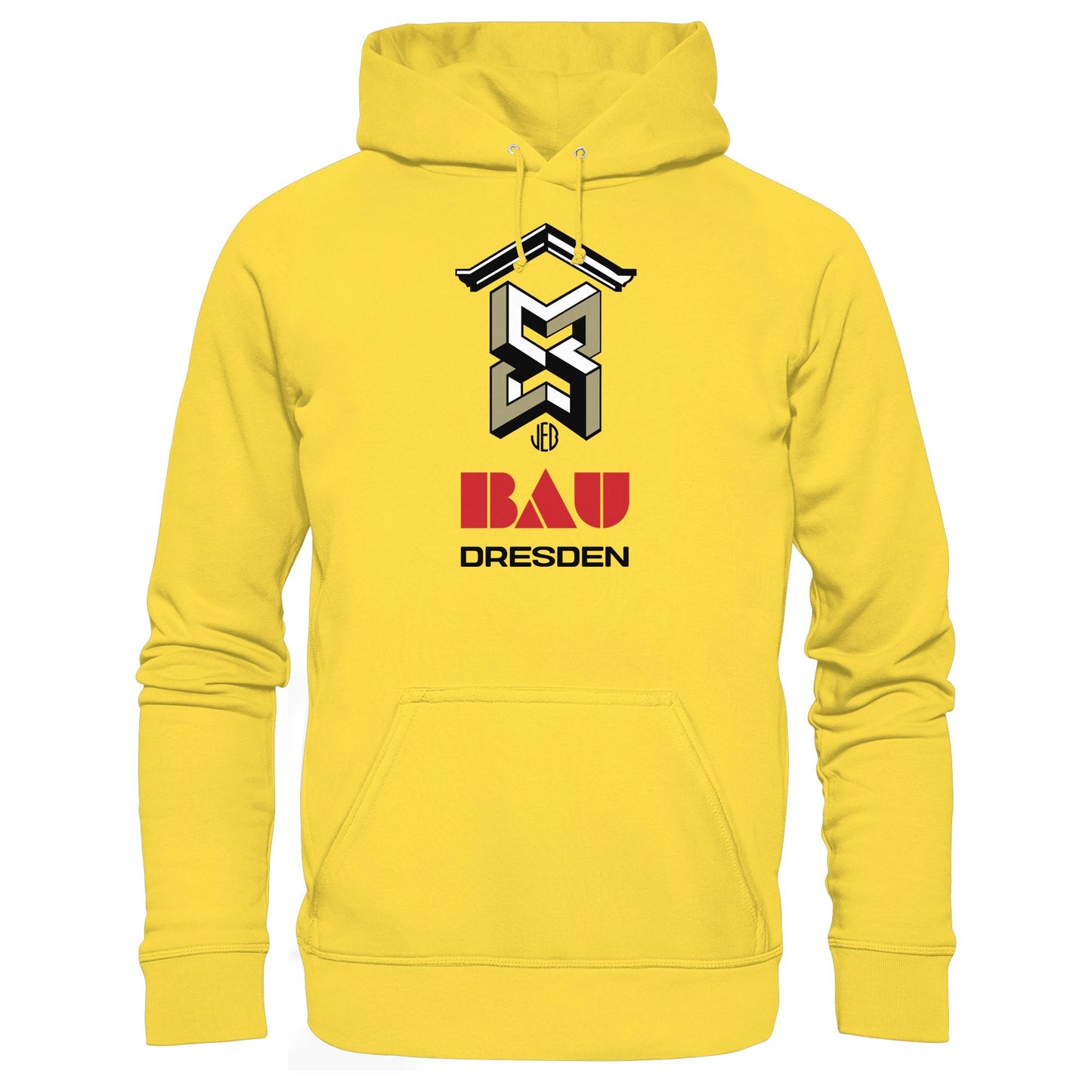 DDR Ostalgie Kapuze / Hoodie Unisex • VEB BAU DRESDEN