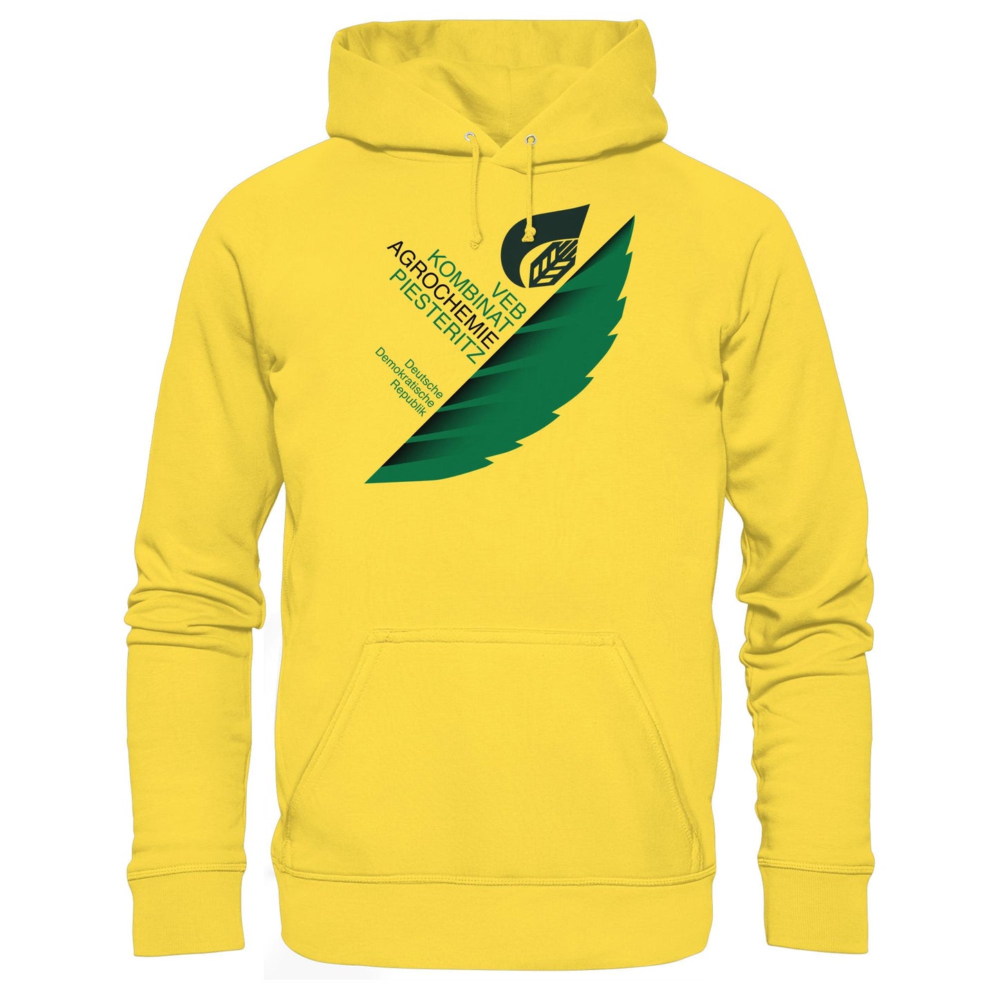 DDR Ostalgie Kapuze / Hoodie Unisex • VEB KOMBINAT AGROCHEMIE PIESTERITZ
