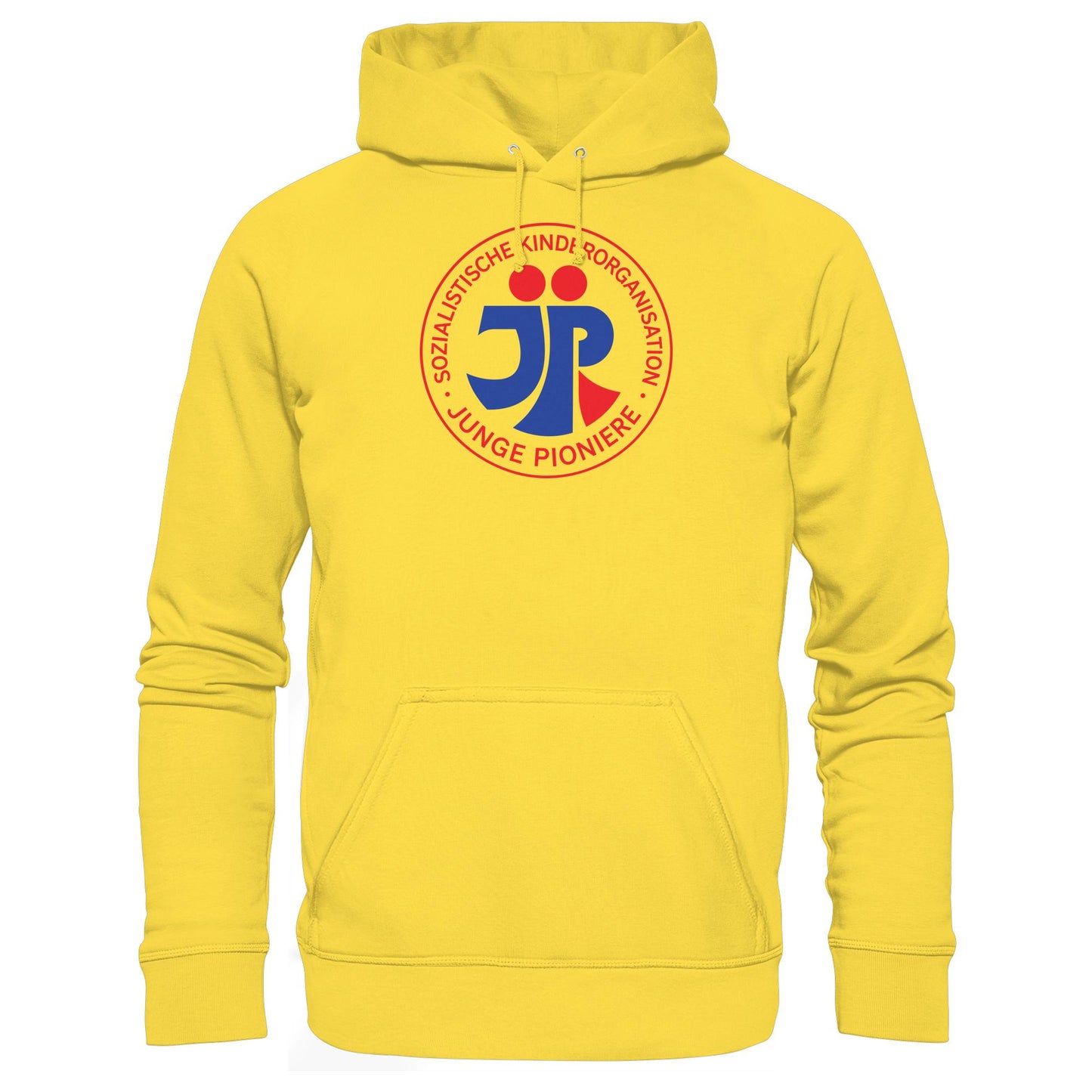 DDR Ostalgie Kapuze / Hoodie Unisex • JP - JUNGE PIONIERE (ORIGINAL NICKI-MOTIV)