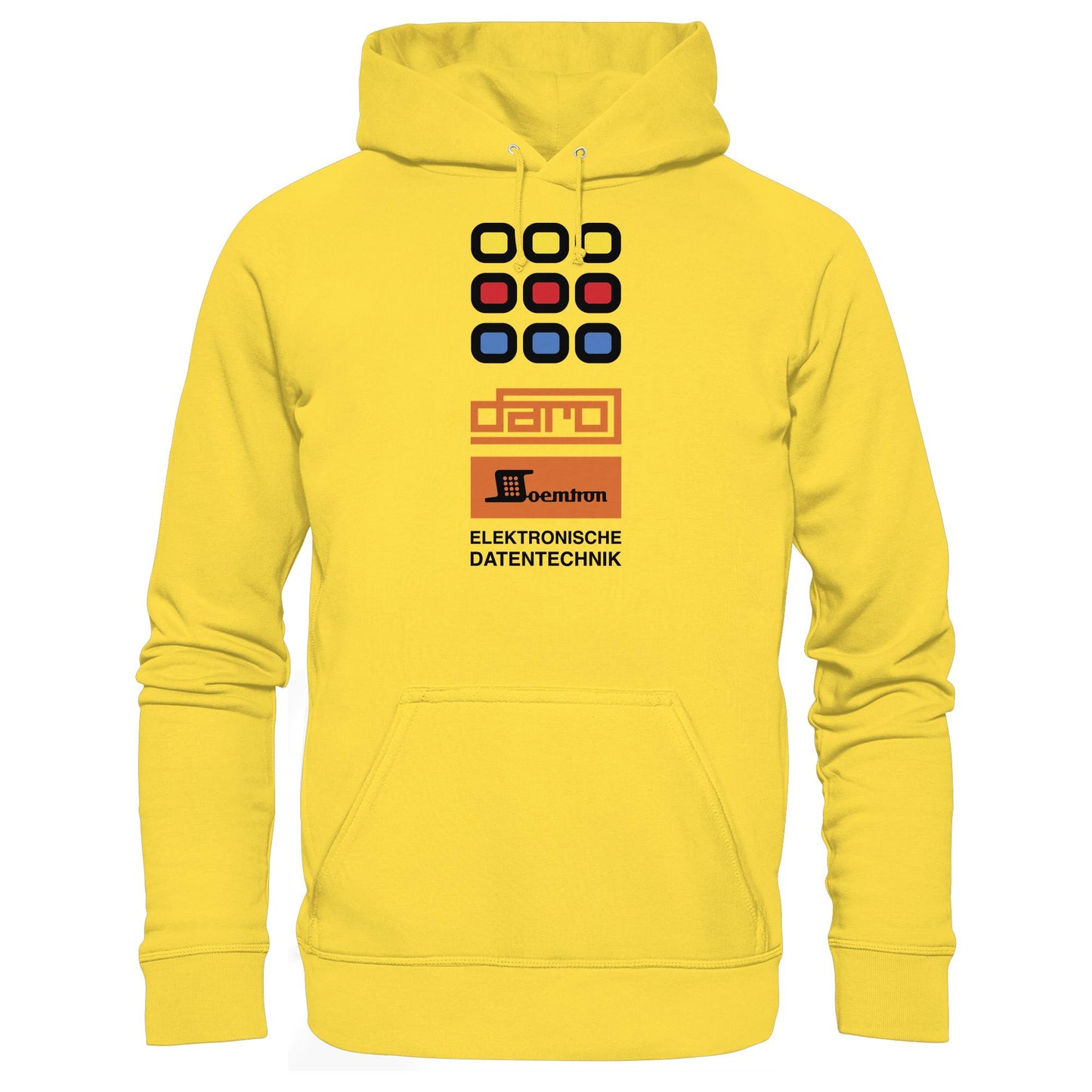 DDR Ostalgie Kapuze / Hoodie Unisex • DARO - ELEKTRONISCHE DATENTECHNIK DDR