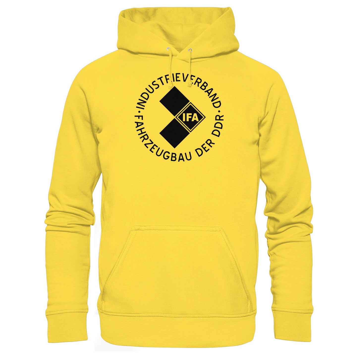 DDR Ostalgie Kapuze / Hoodie Unisex • IFA INDUSTRIEVERBAND FAHRZEUGBAU ( LOGO 1970er) - hell