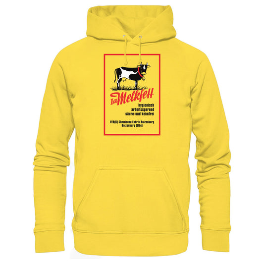 DDR Ostalgie Kapuze / Hoodie Unisex • 1A MELKFETT - VEB BOIZENBURG