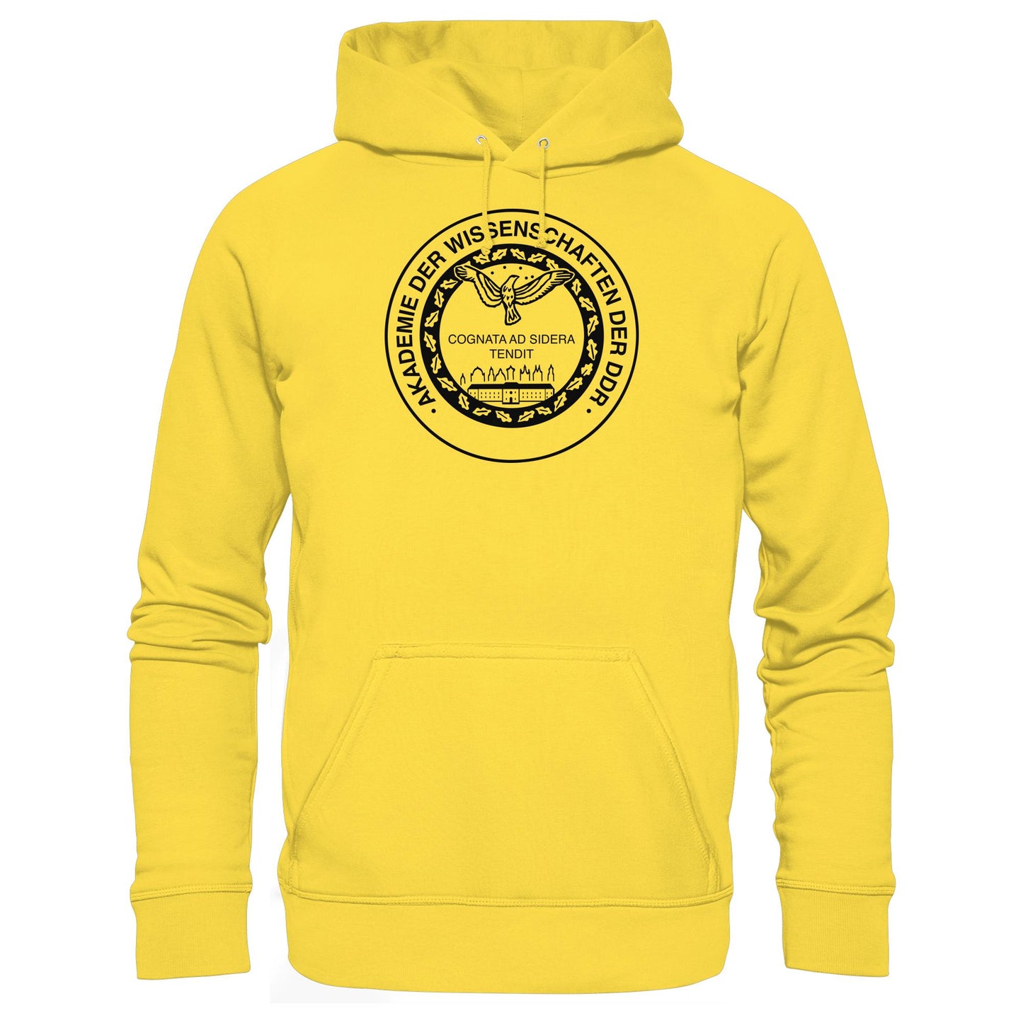 DDR Ostalgie Kapuze / Hoodie Unisex • AKADEMIE DER WISSENSCHAFTEN DER DDR