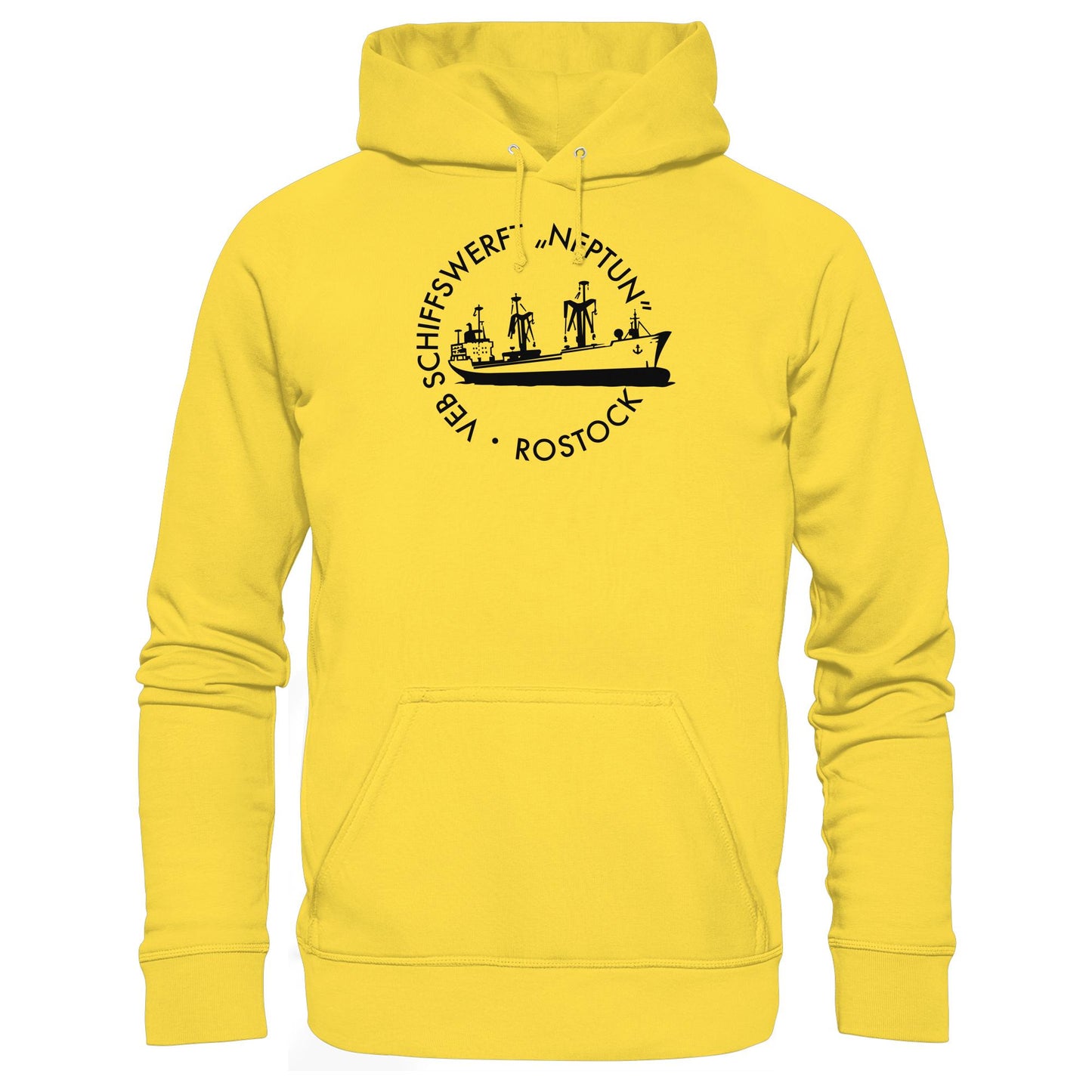 DDR Ostalgie Kapuze / Hoodie Unisex • VEB SCHIFFSWERFT NEPTUN ROSTOCK