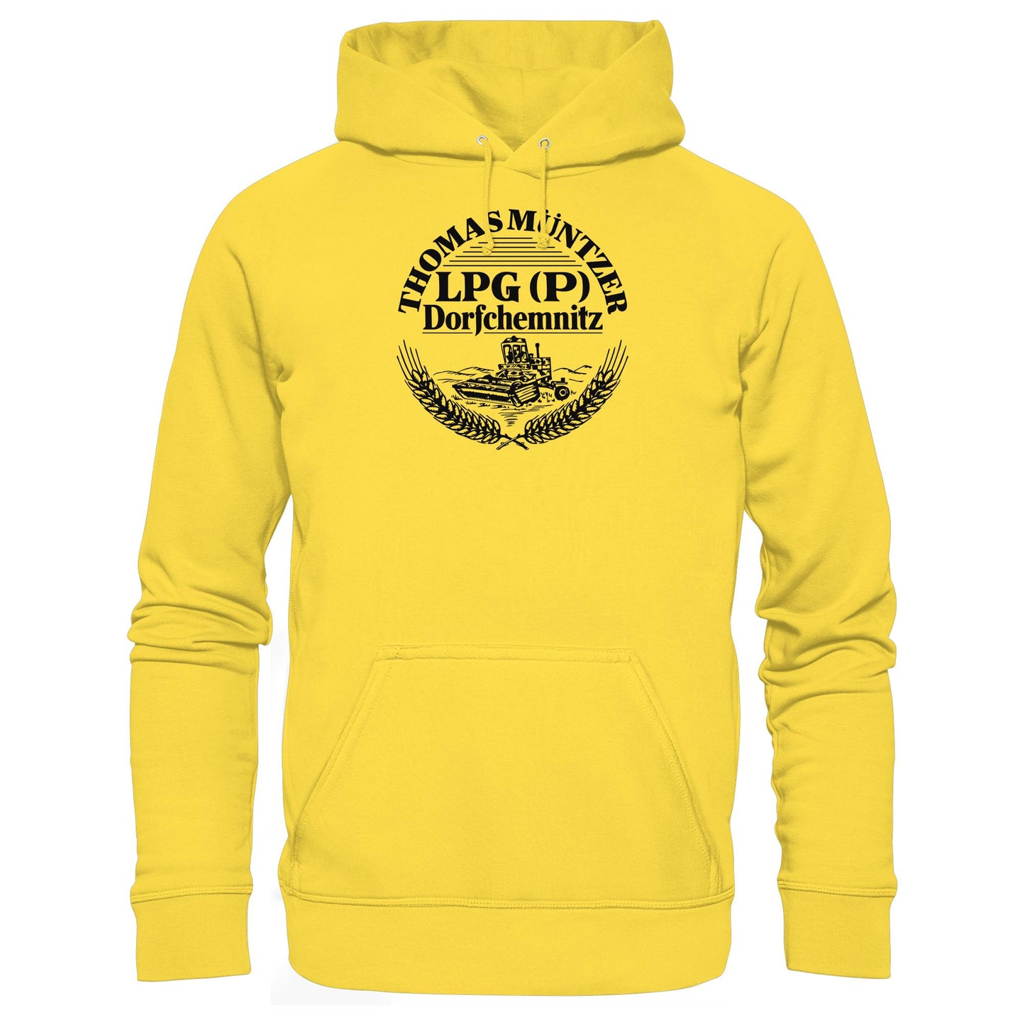 DDR Ostalgie Kapuze / Hoodie Unisex • LPG THOMAS MÜNTZER DORFCHEMNITZ
