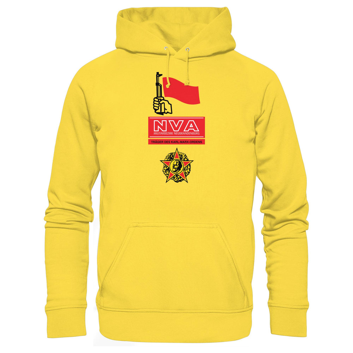 DDR Ostalgie Kapuze / Hoodie Unisex • NVA - MILITÄRBEZIRK NEUBRANDENBURG