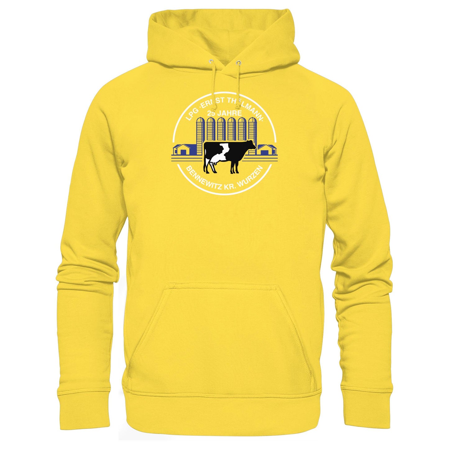 DDR Ostalgie Kapuze / Hoodie Unisex • LPG ERNST THÄLMANN BENNEWITZ - WURZEN