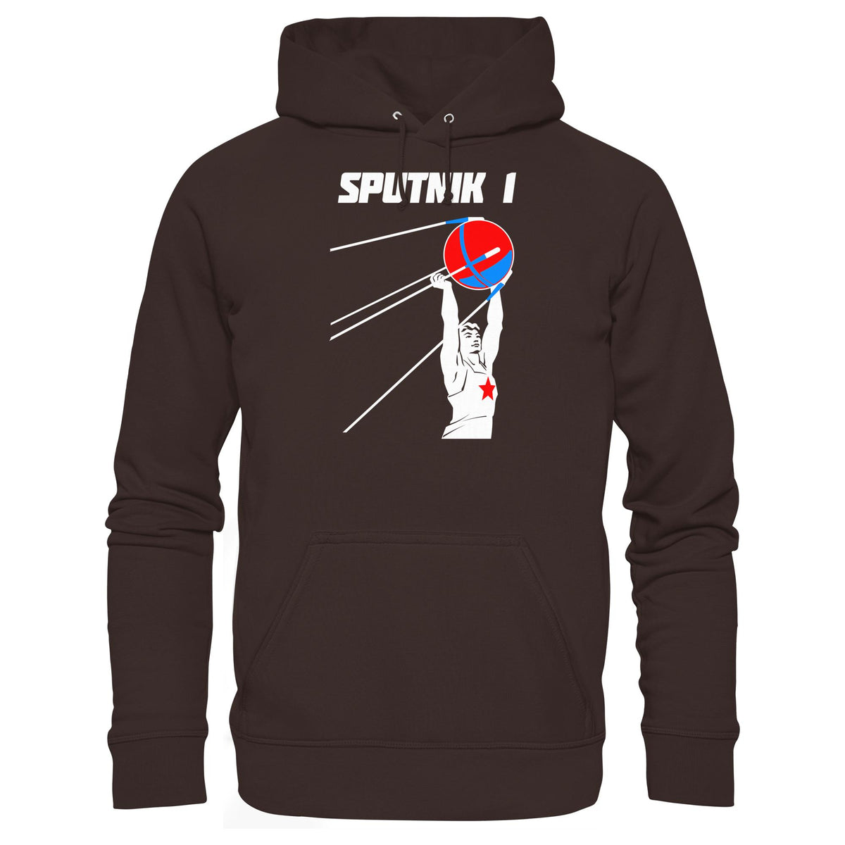 DDR Ostalgie Kapuze / Hoodie Unisex • SPUTNIK 1