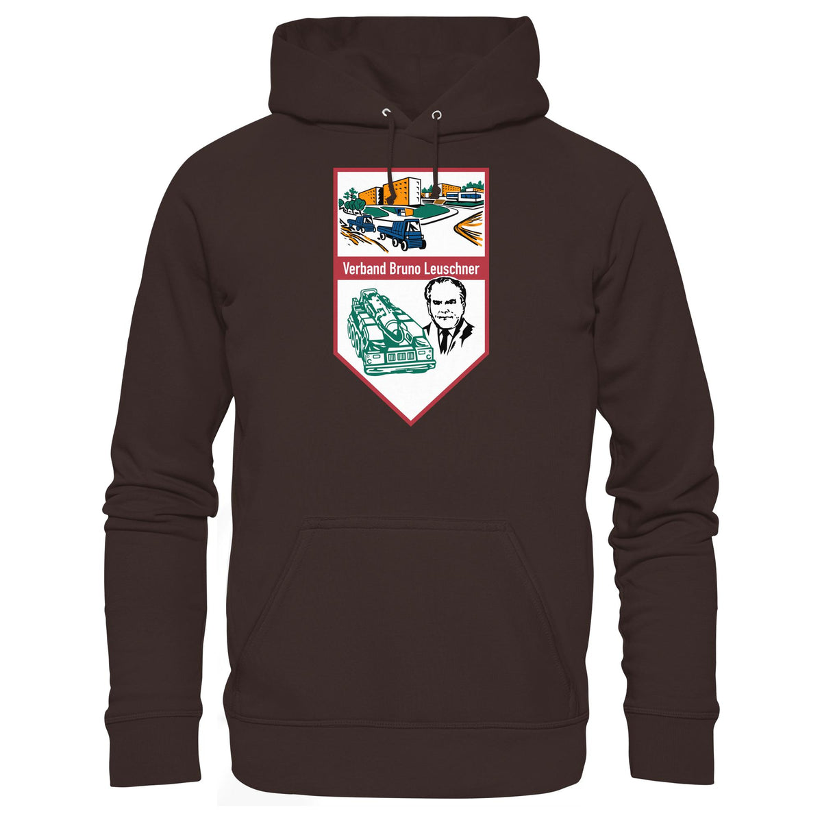NVA - VERBAND BRUNO LEUSCHNER  | DDR Ostalgie Kapuze / Hoodie Unisex