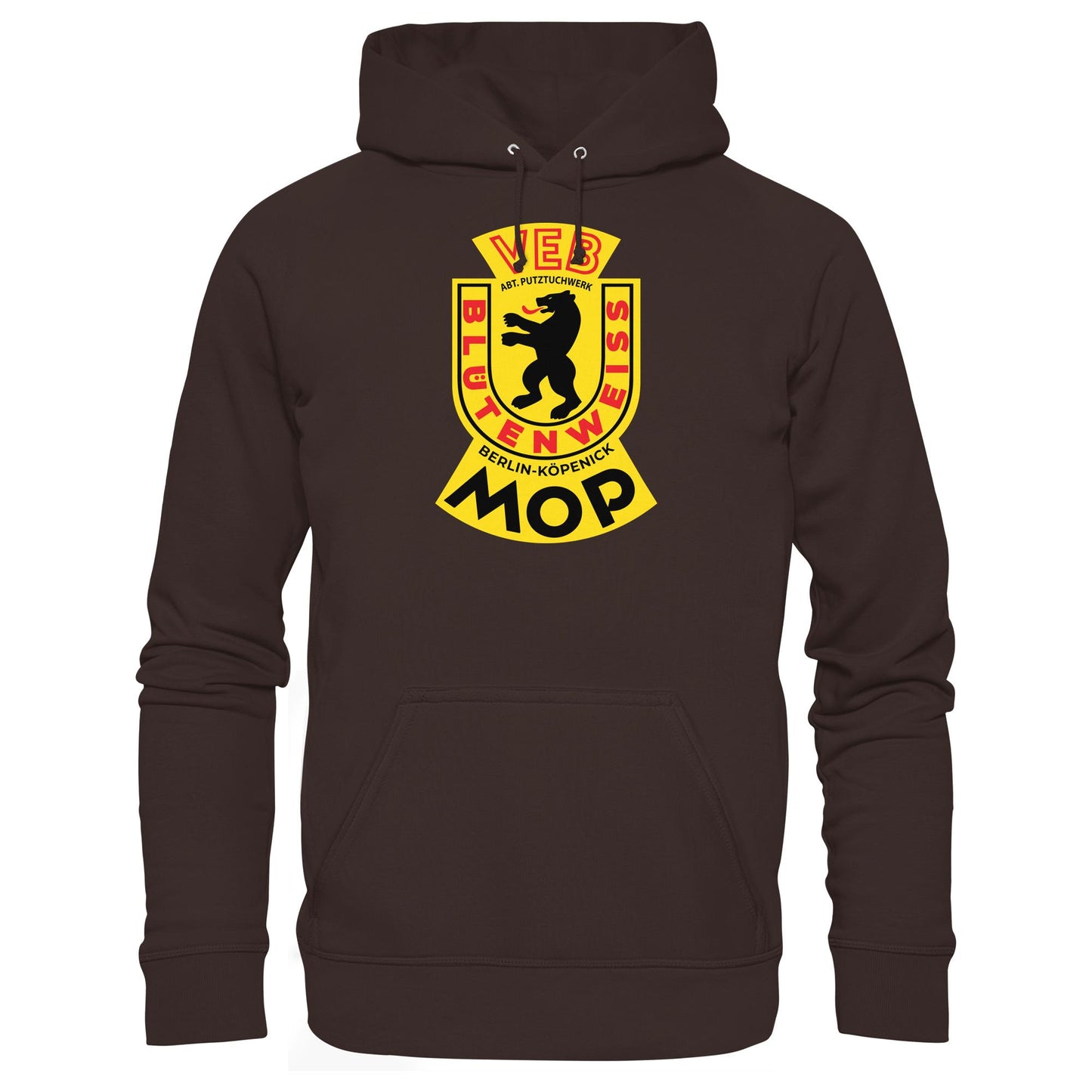 DDR Ostalgie Kapuze / Hoodie Unisex • VEB PUTZTUCHWERK BERLIN-KÖPENICK