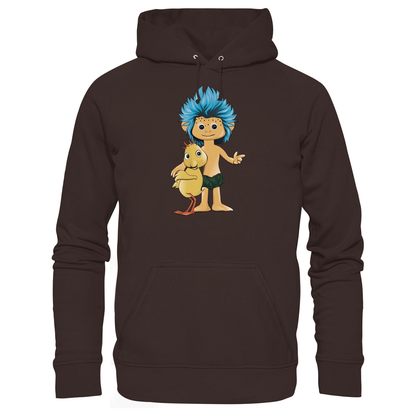 DDR Ostalgie Kapuze / Hoodie Unisex • UNSER SANDMÄNNCHEN - PLUMPS & KÜKEN