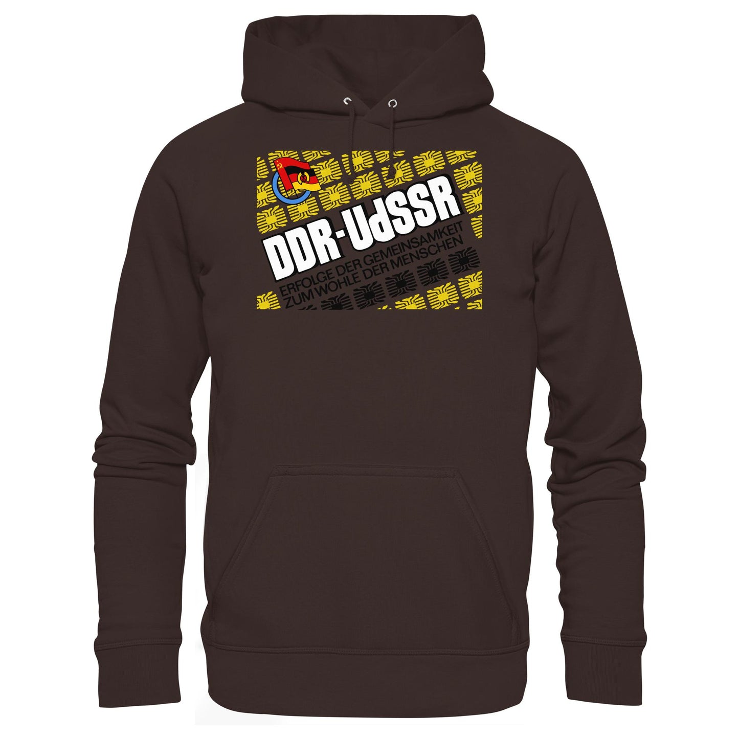 DDR Ostalgie Kapuze / Hoodie Unisex • DDR - UDSSR: ERFOLGE DER GEMEINSAMKEIT