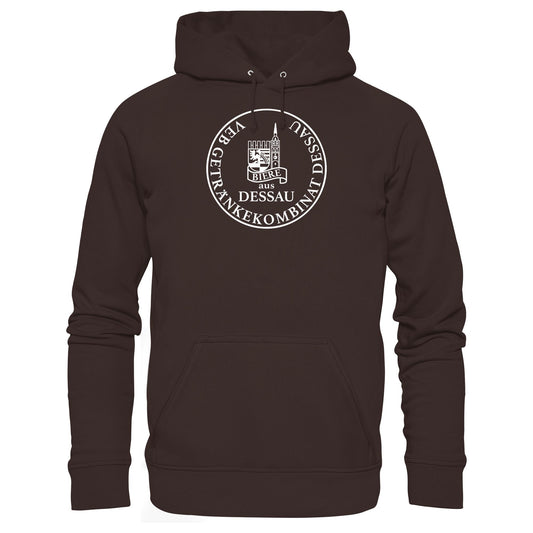 DDR Ostalgie Kapuze / Hoodie Unisex • VEB GETRÄNKEKOMBINAT DESSAU BIERE