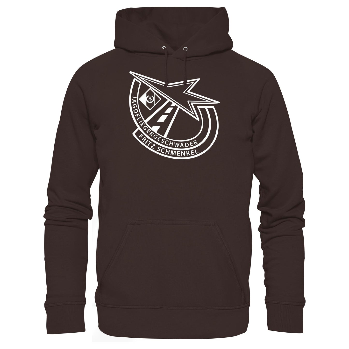 DDR Ostalgie Kapuze / Hoodie Unisex • NVA EMBLEM - GESCHWADER FRITZ SCHMENKEL