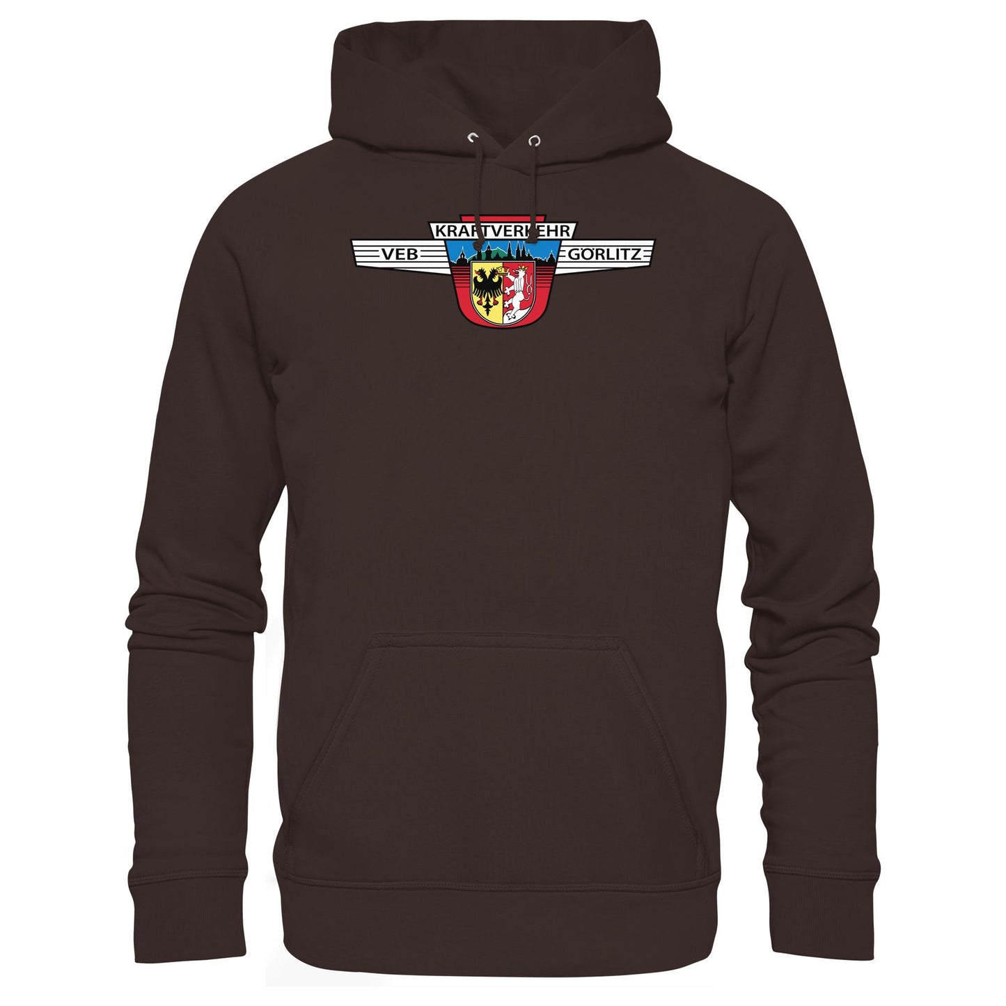 DDR Ostalgie Kapuze / Hoodie Unisex • VEB KRAFTVERKEHR GÖRLITZ