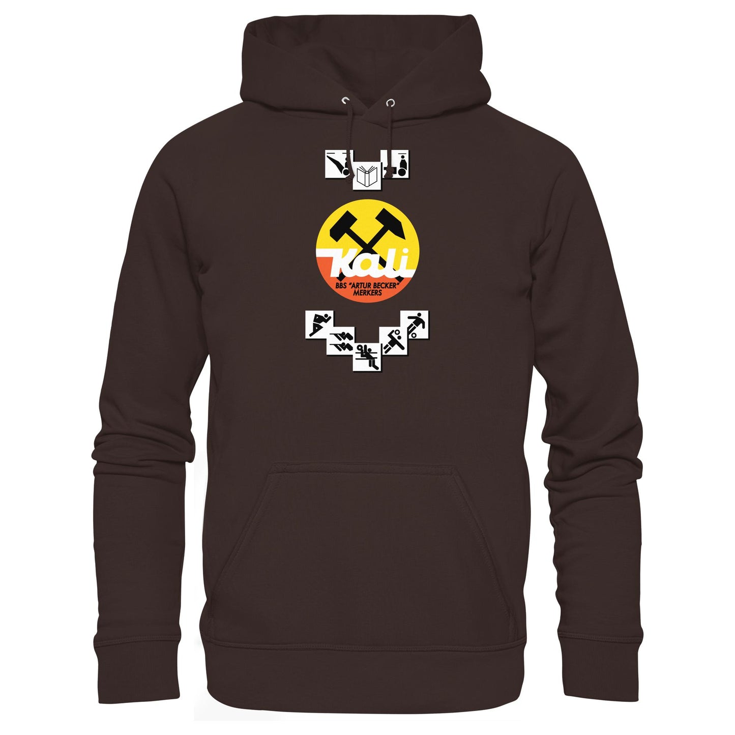 DDR Ostalgie Kapuze / Hoodie Unisex • BBS KALI ARTUR BECKER - MERKERS