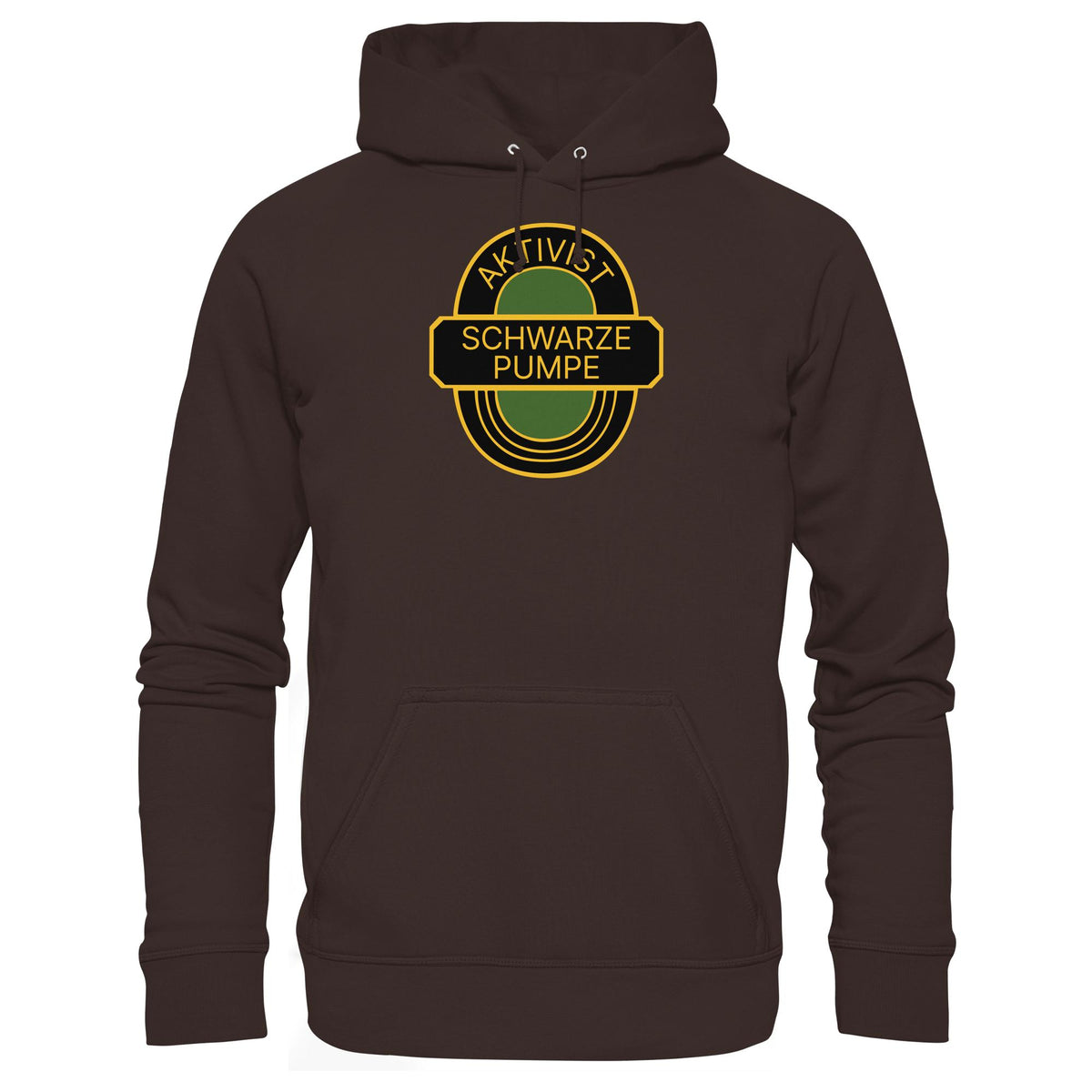 DDR Ostalgie Kapuze / Hoodie Unisex • AKTIVIST SCHWARZE PUMPE