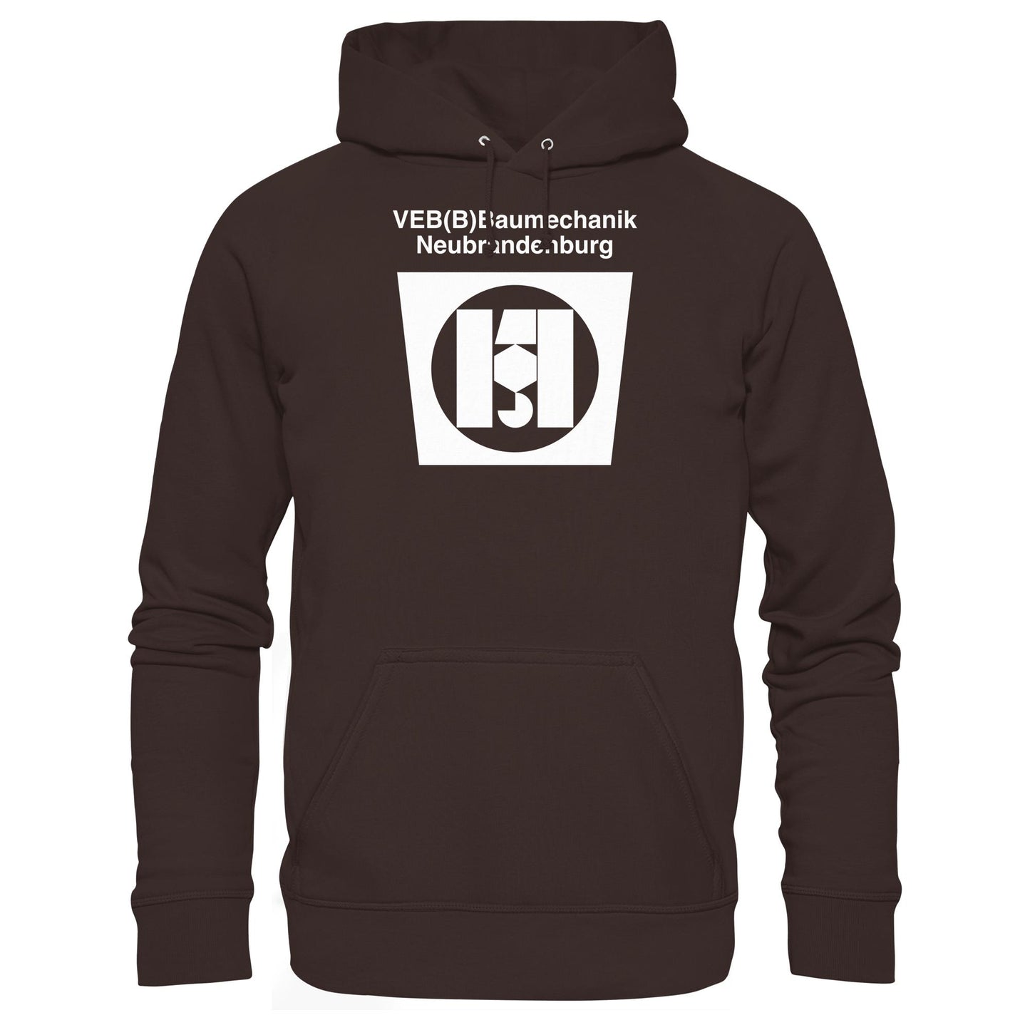 DDR Ostalgie Kapuze / Hoodie Unisex • VEB BAUMECHANIK NEUBRANDENBURG