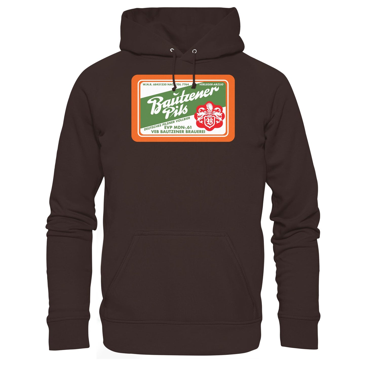 DDR Ostalgie Kapuze / Hoodie Unisex • VEB BAUTZENER BRAUEREI