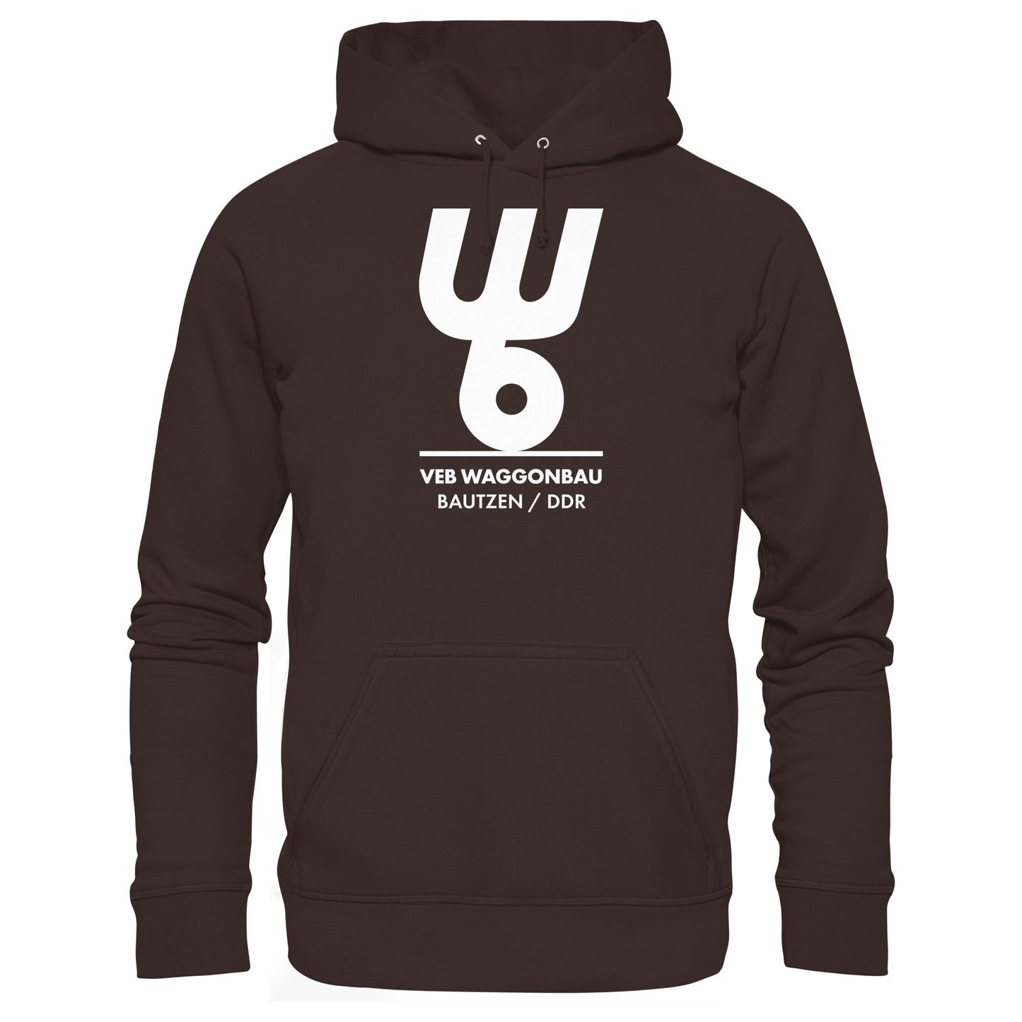 DDR Ostalgie Kapuze / Hoodie Unisex • VEB WAGGONBAU BAUTZEN