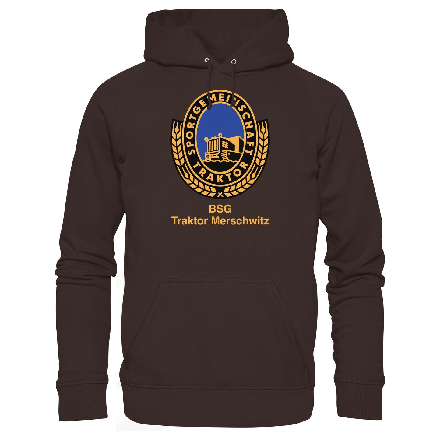 DDR Ostalgie Kapuze / Hoodie Unisex • BSG TRAKTOR MERSCHWITZ