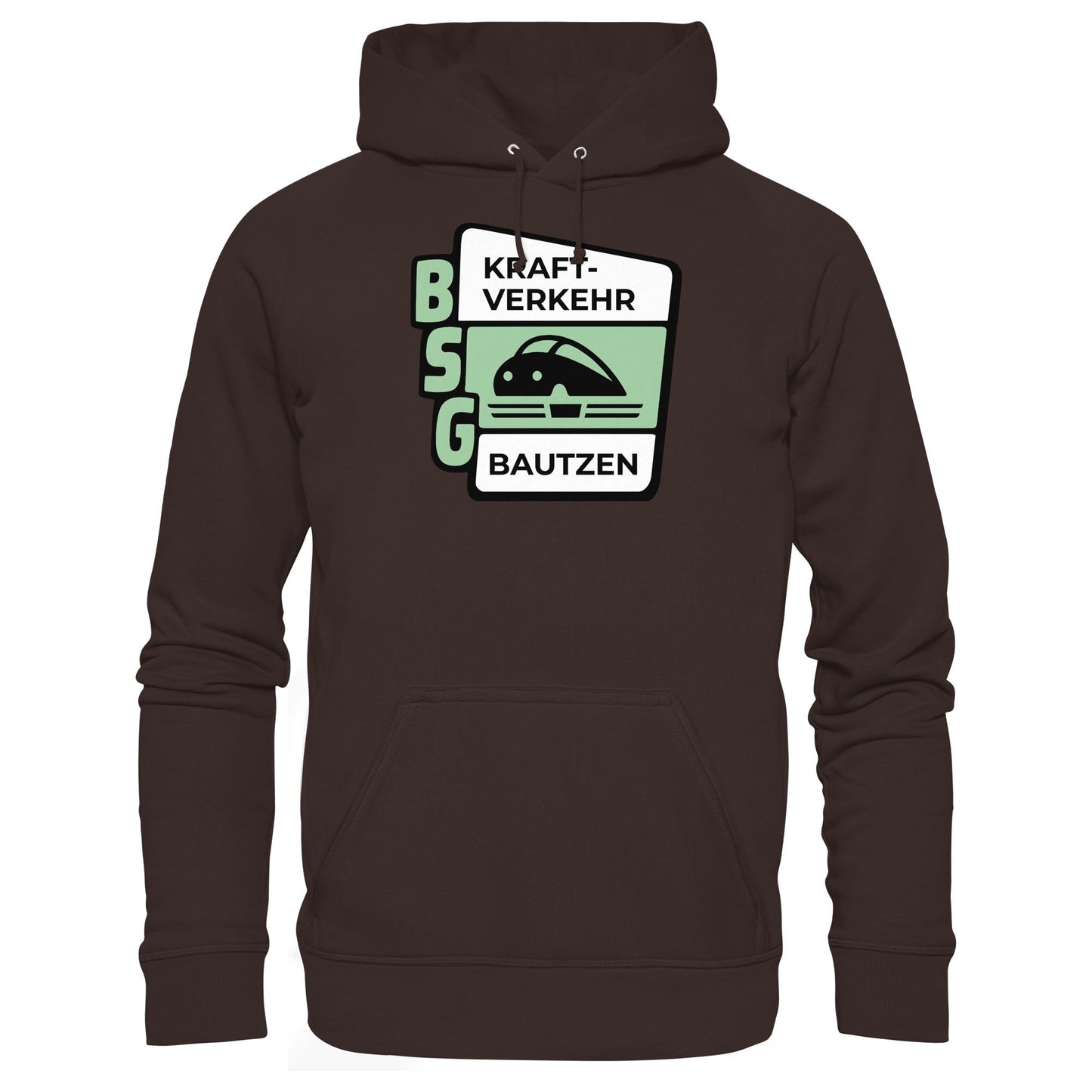 DDR Ostalgie Kapuze / Hoodie Unisex • BSG KRAFTVERKEHR BAUTZEN