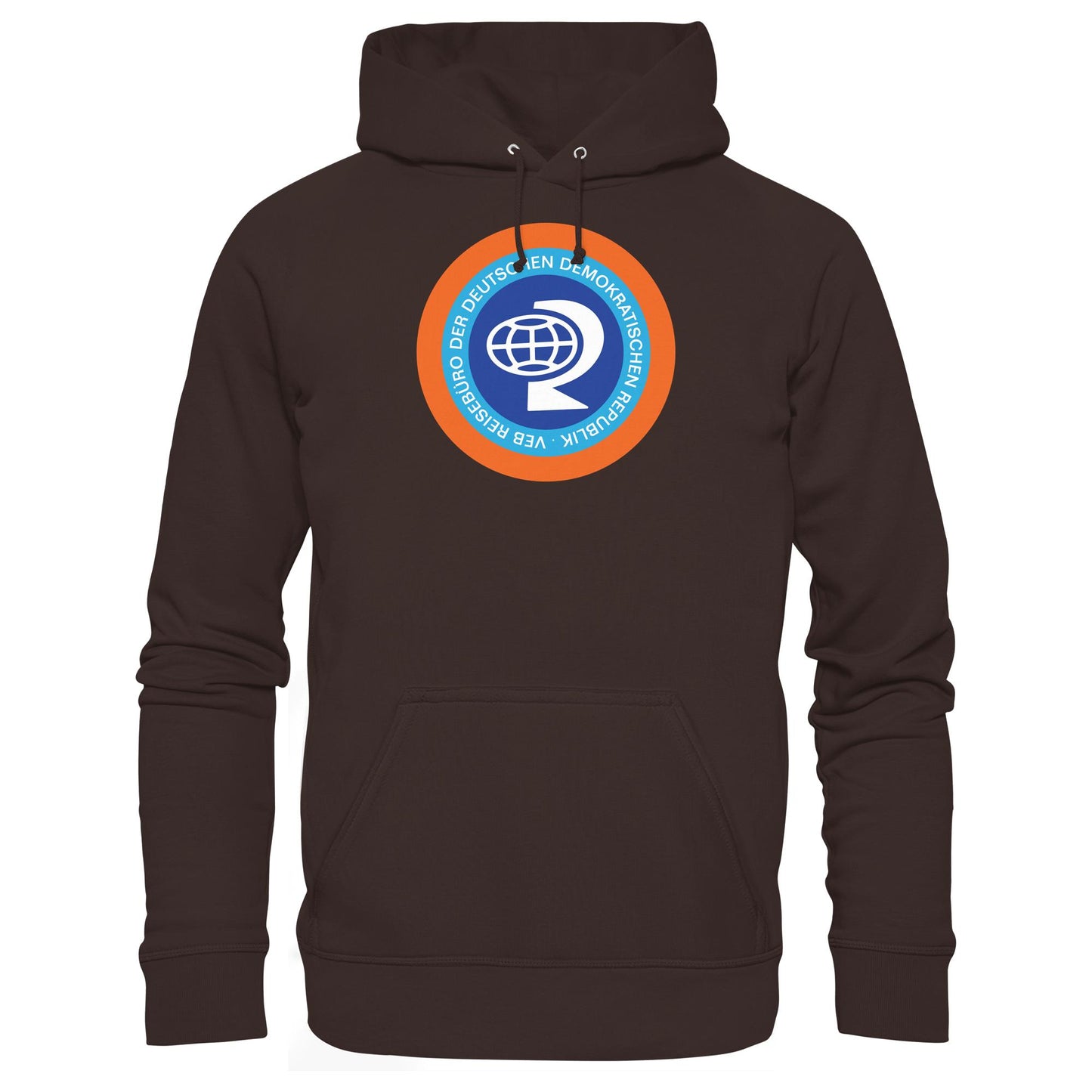 DDR Ostalgie Kapuze / Hoodie Unisex • VEB REISEBÜRO DER DDR