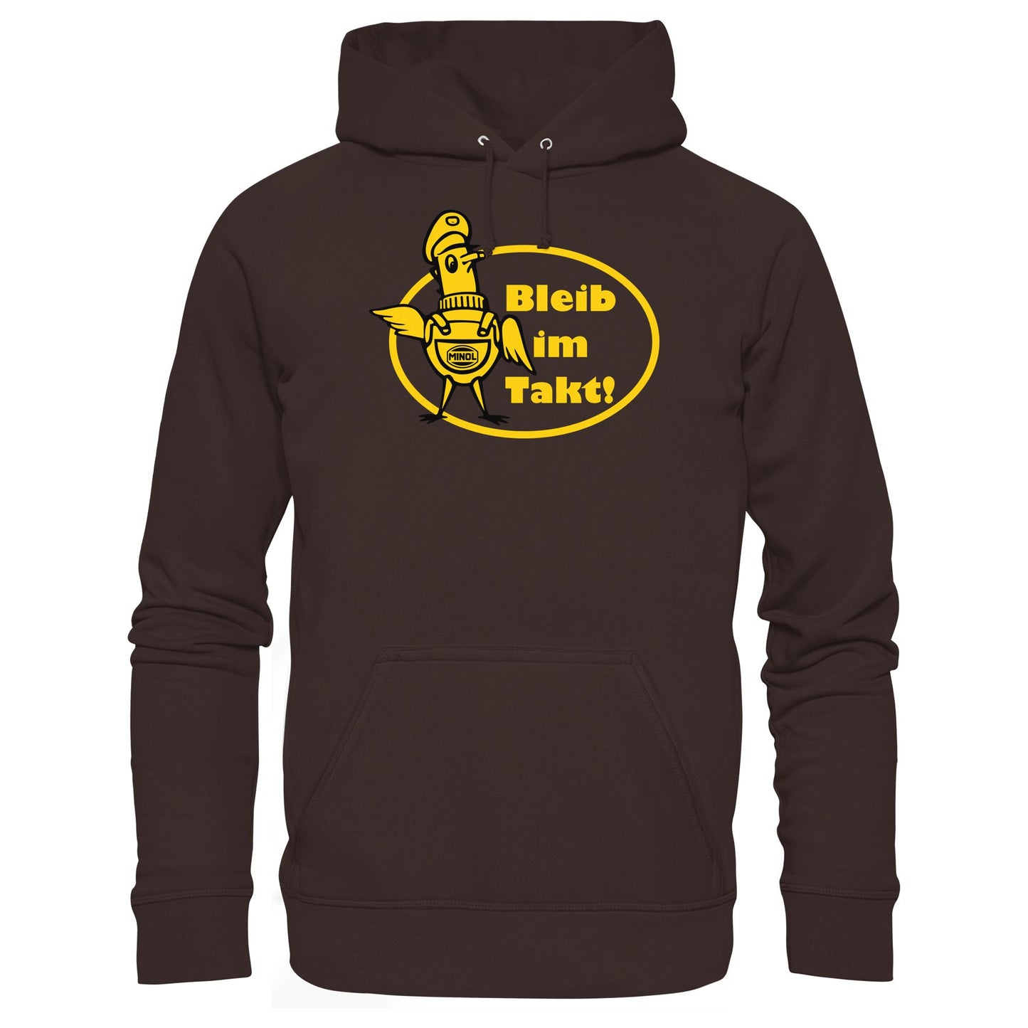 DDR Ostalgie Kapuze / Hoodie Unisex • MINOL - BLEIB IM TAKT
