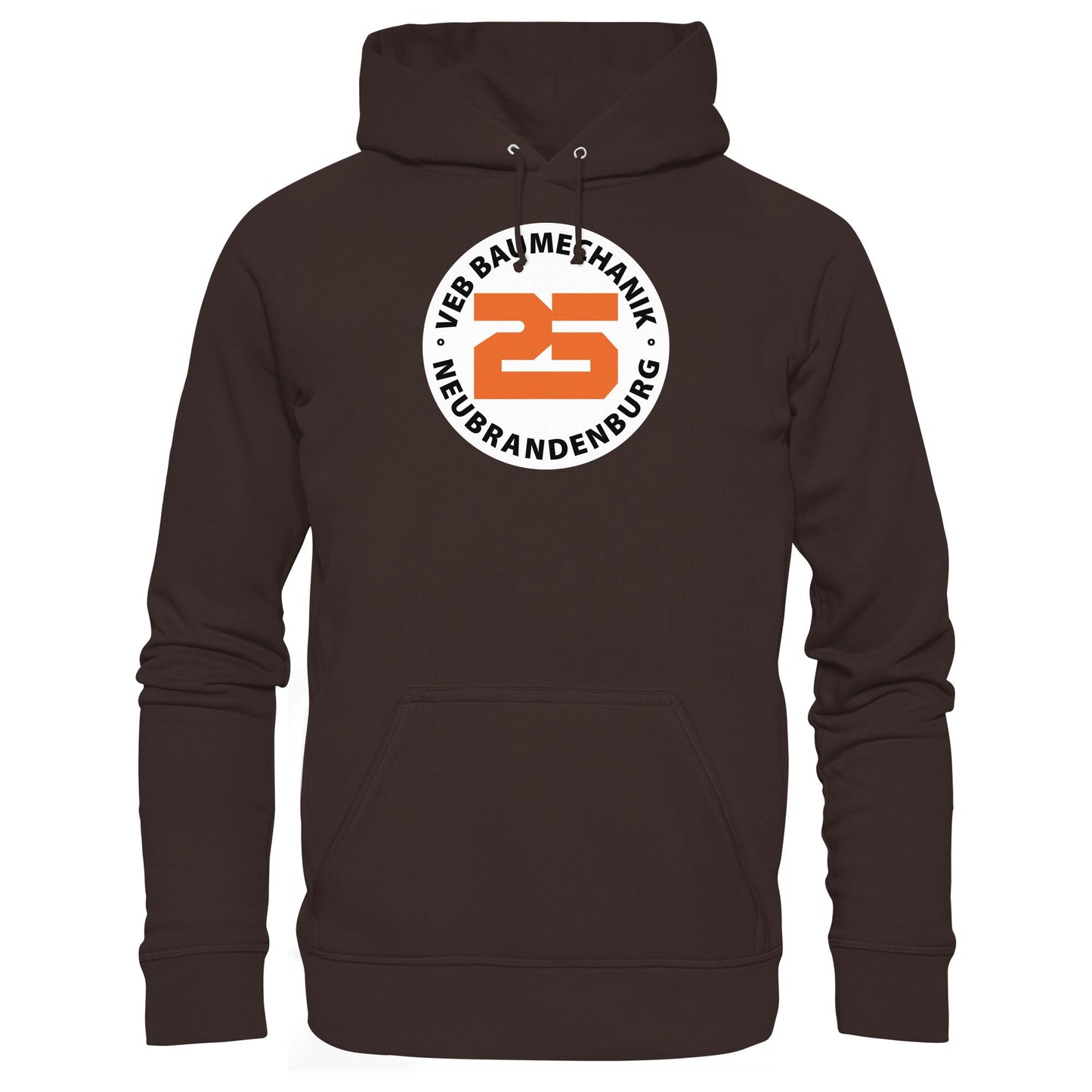 DDR Ostalgie Kapuze / Hoodie Unisex • VEB BAUMECHANIK NEUBRANDENBURG