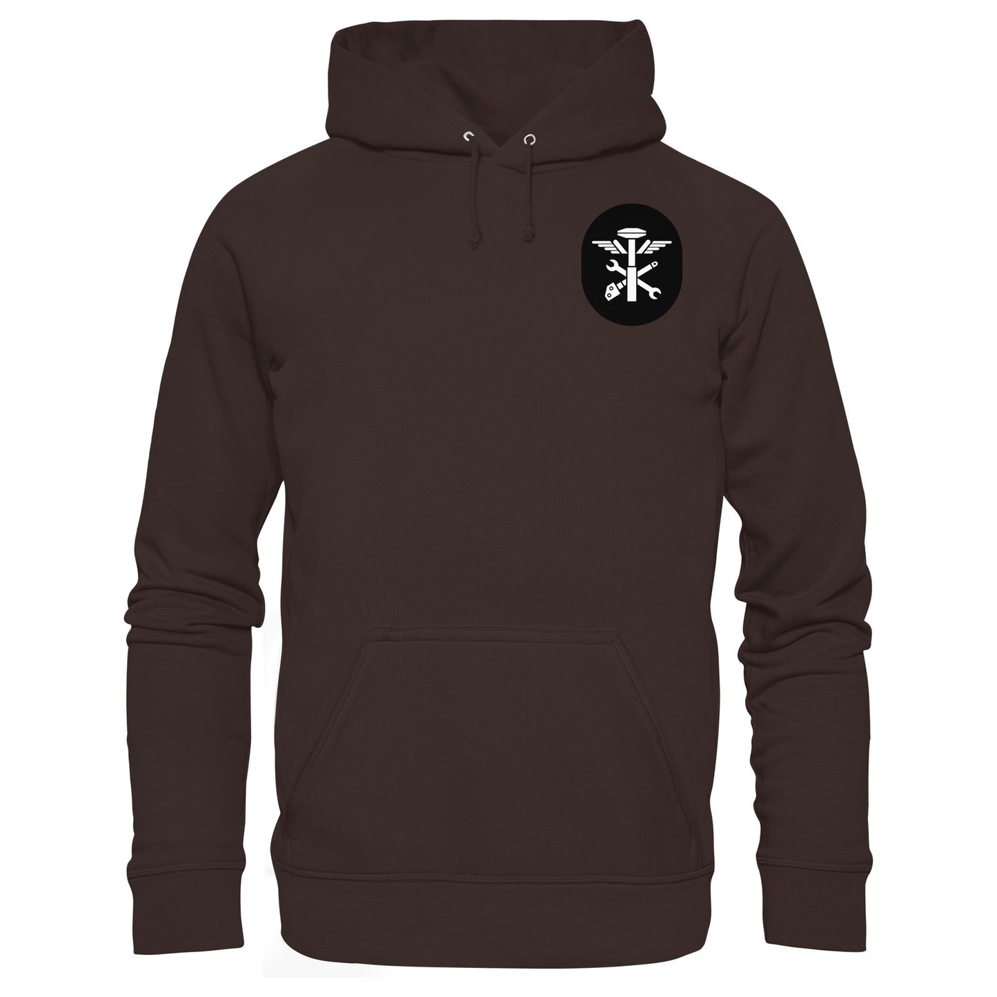 DDR Ostalgie Kapuze / Hoodie Unisex • NVA EMBLEM - TECHNISCHER PANZERDIENST