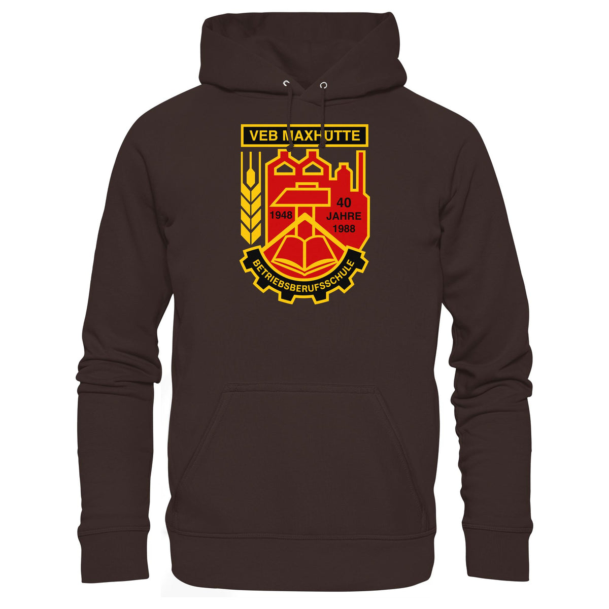 VEB MAXHÜTTE - BETRIEBSBERUFSSCHULE | DDR Ostalgie Kapuze / Hoodie Unisex