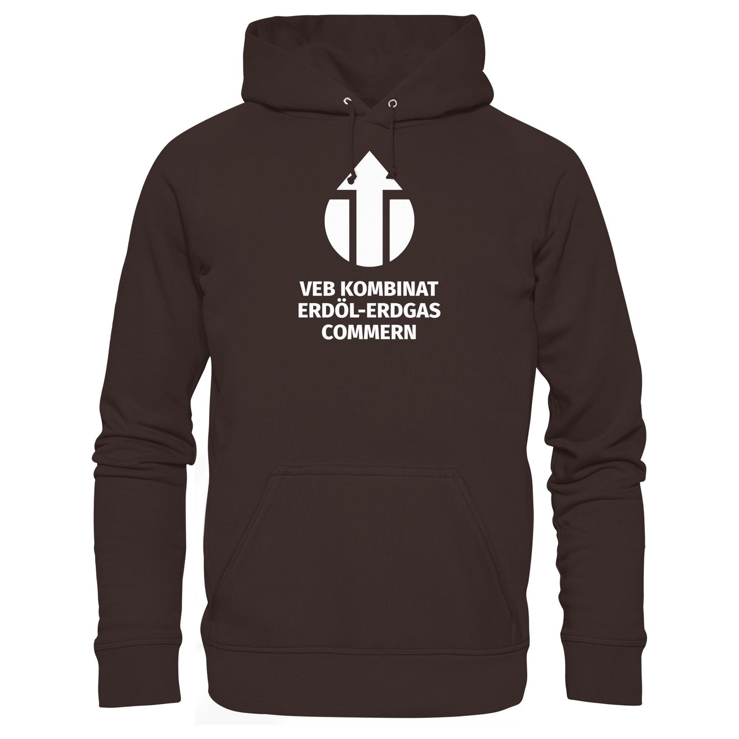 DDR Ostalgie Kapuze / Hoodie Unisex • VEB KOMBINAT ERDÖL-ERDGAS COMMERN