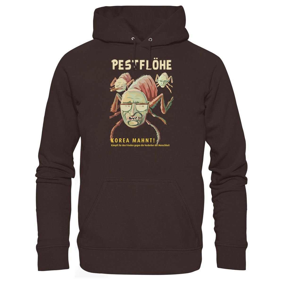 NATO-PESTFLÖHE - KOREA WARNT • DDR Ostalgie Kapuze / Hoodie Unisex
