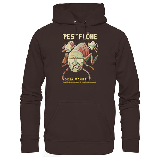 NATO-PESTFLÖHE - KOREA WARNT | DDR Ostalgie Kapuze / Hoodie Unisex