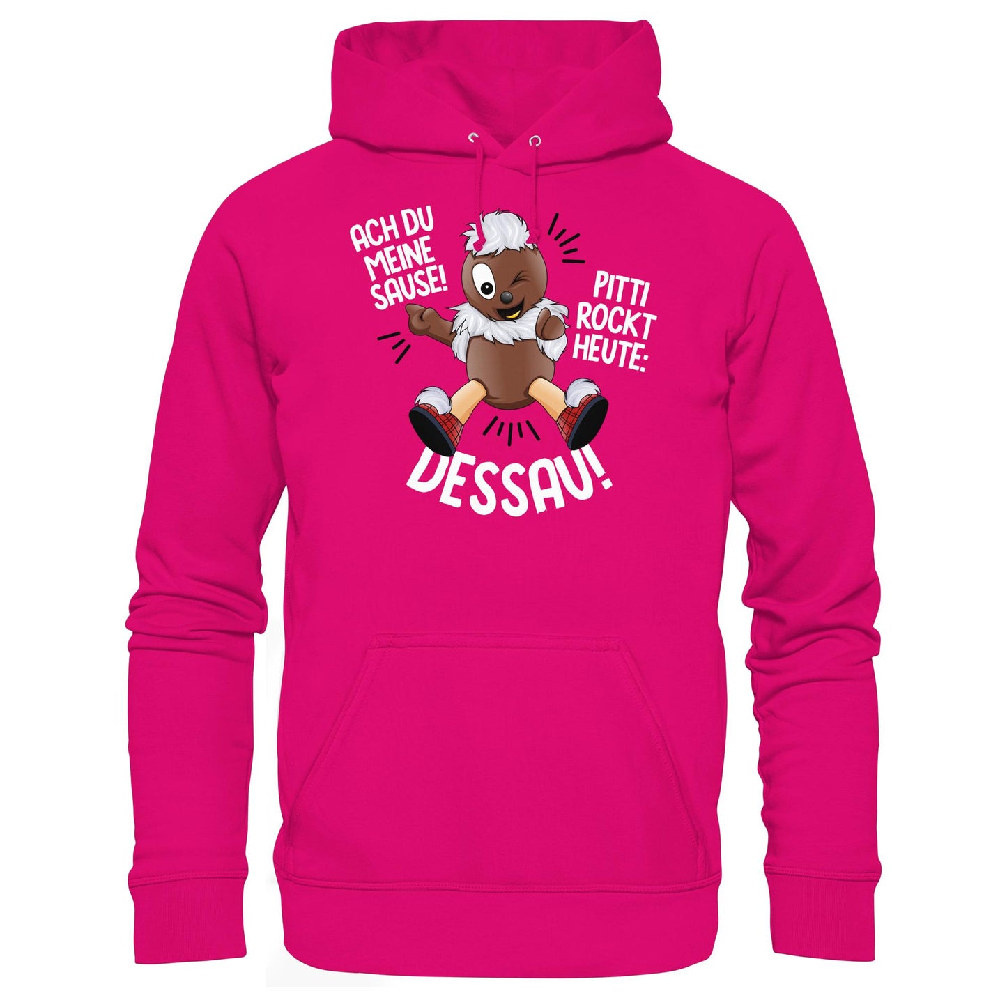 PITTI STADT-NICKI (KAPUZENPULLI) • PITTI ROCKT HEUTE DESSAU!