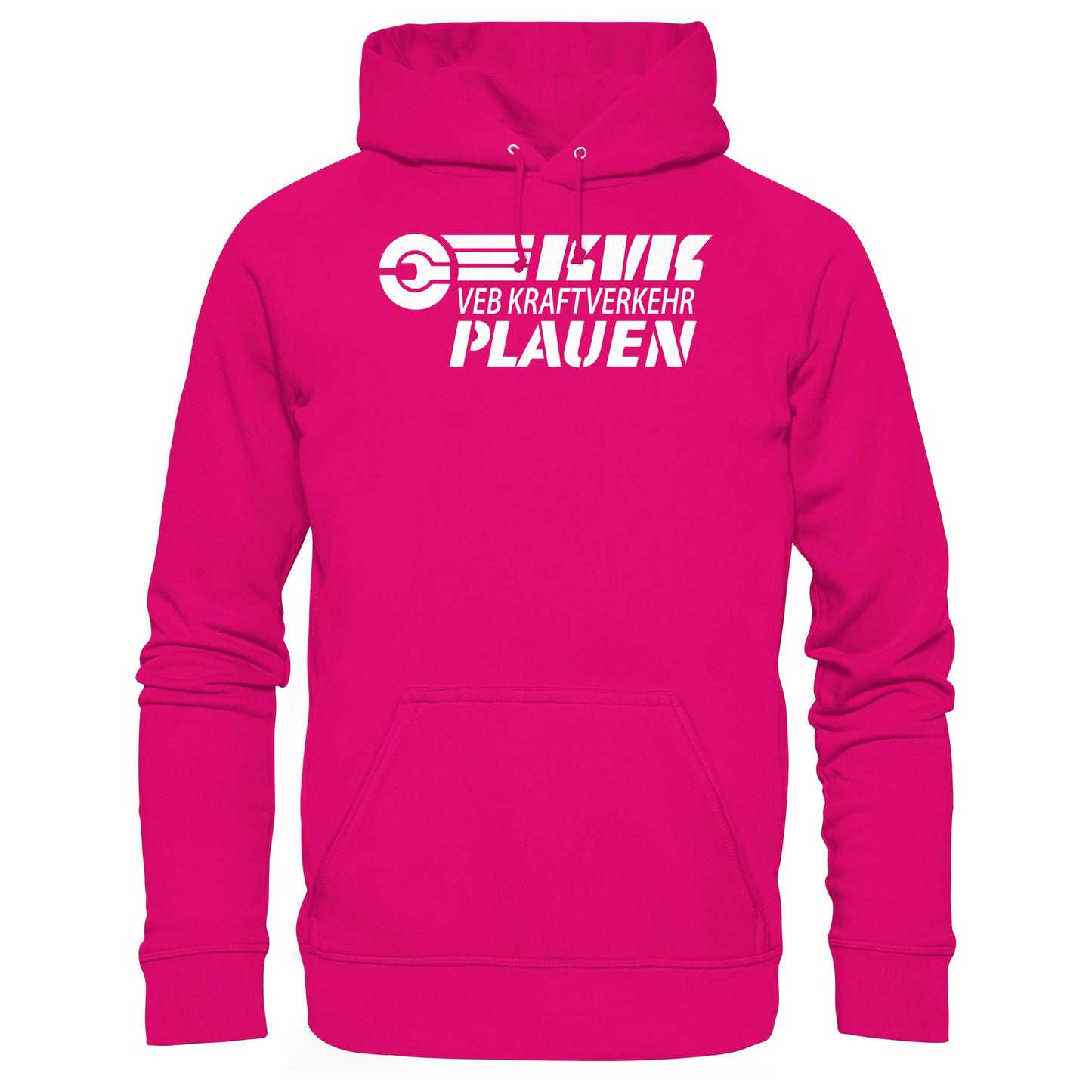 DDR Ostalgie Kapuze / Hoodie Unisex • VEB KRAFTVERKEHR PLAUEN